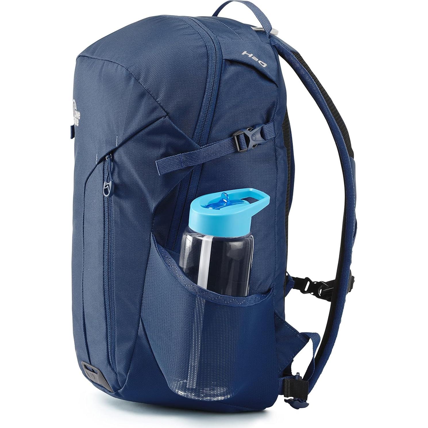 Mochila Lowe Alpine Edge 18L Unisex Azul - Correas Ajustables