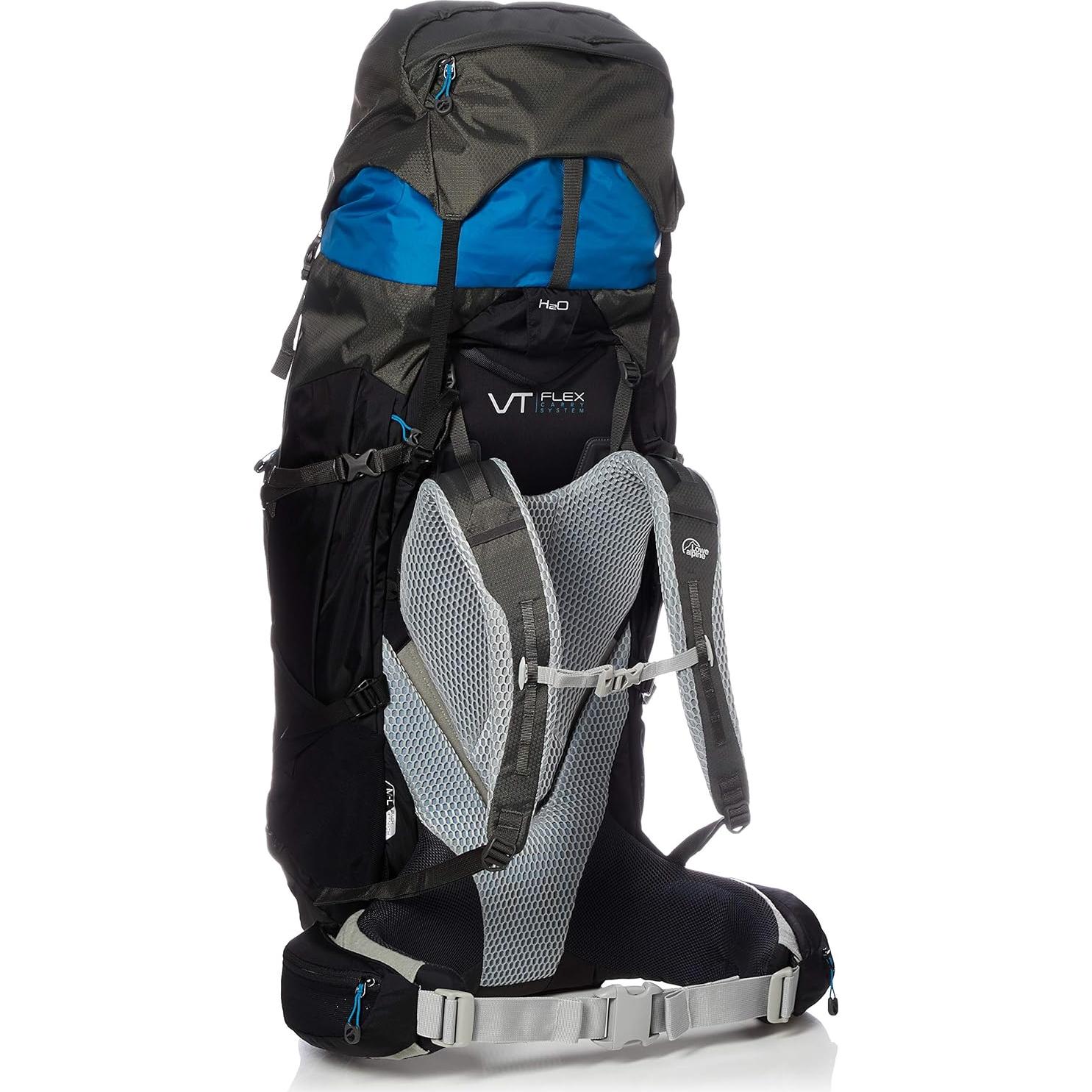 Mochila de senderismo Lowe Alpine Cerro Torre 80+20L Negra