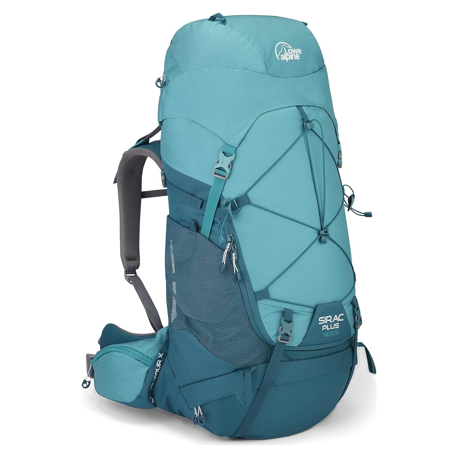 Mochila de senderismo Lowe Alpine Sirac Plus ND65L Verde Sagano
