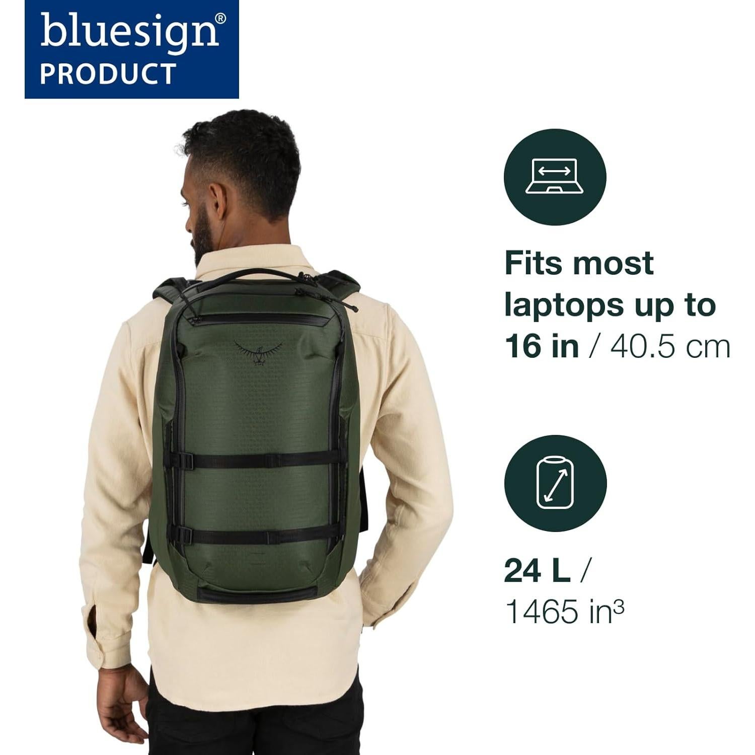 Mochila de Senderismo Osprey Archeon 24L Unisex Negra