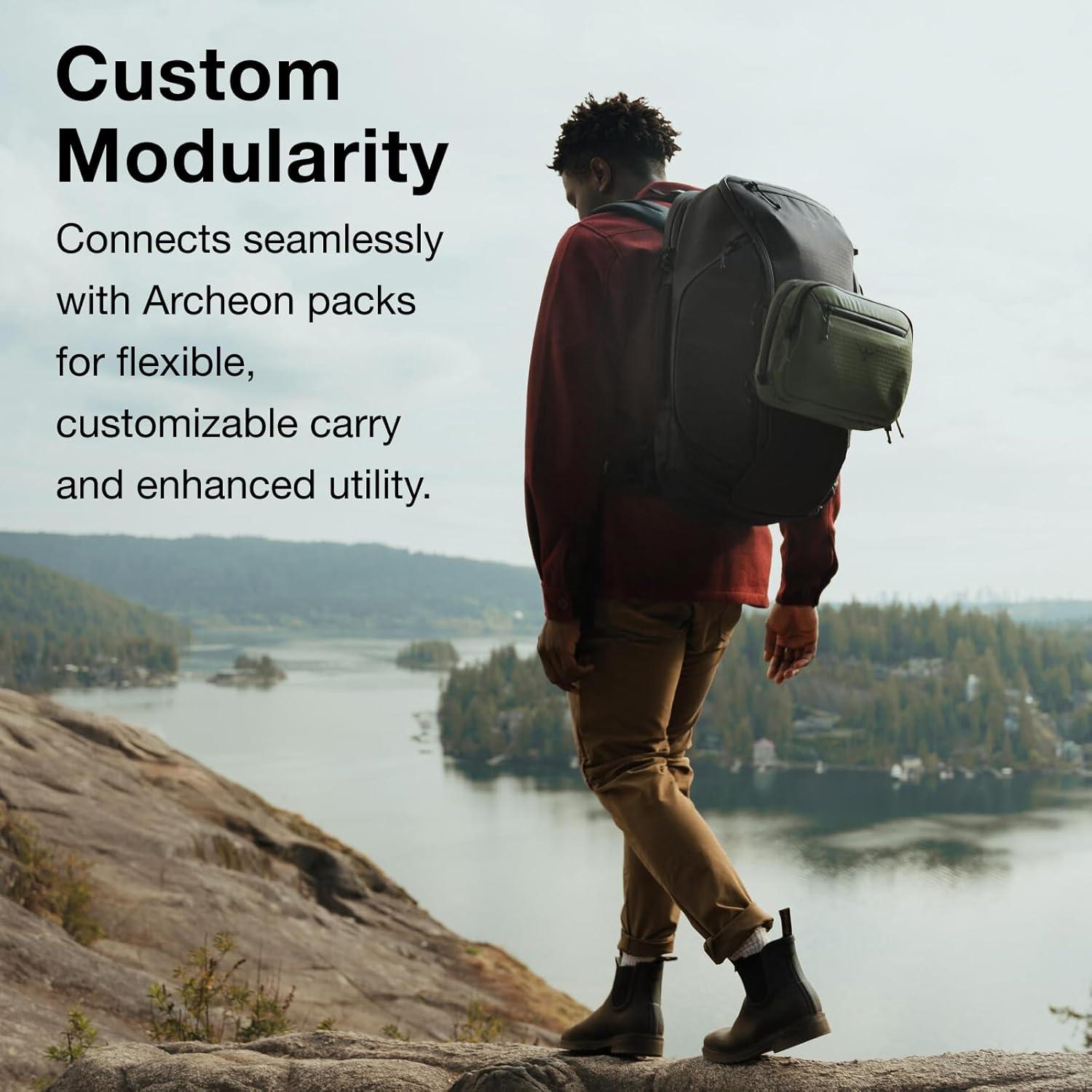 Mochila de Senderismo Osprey Archeon 24L Unisex Negra