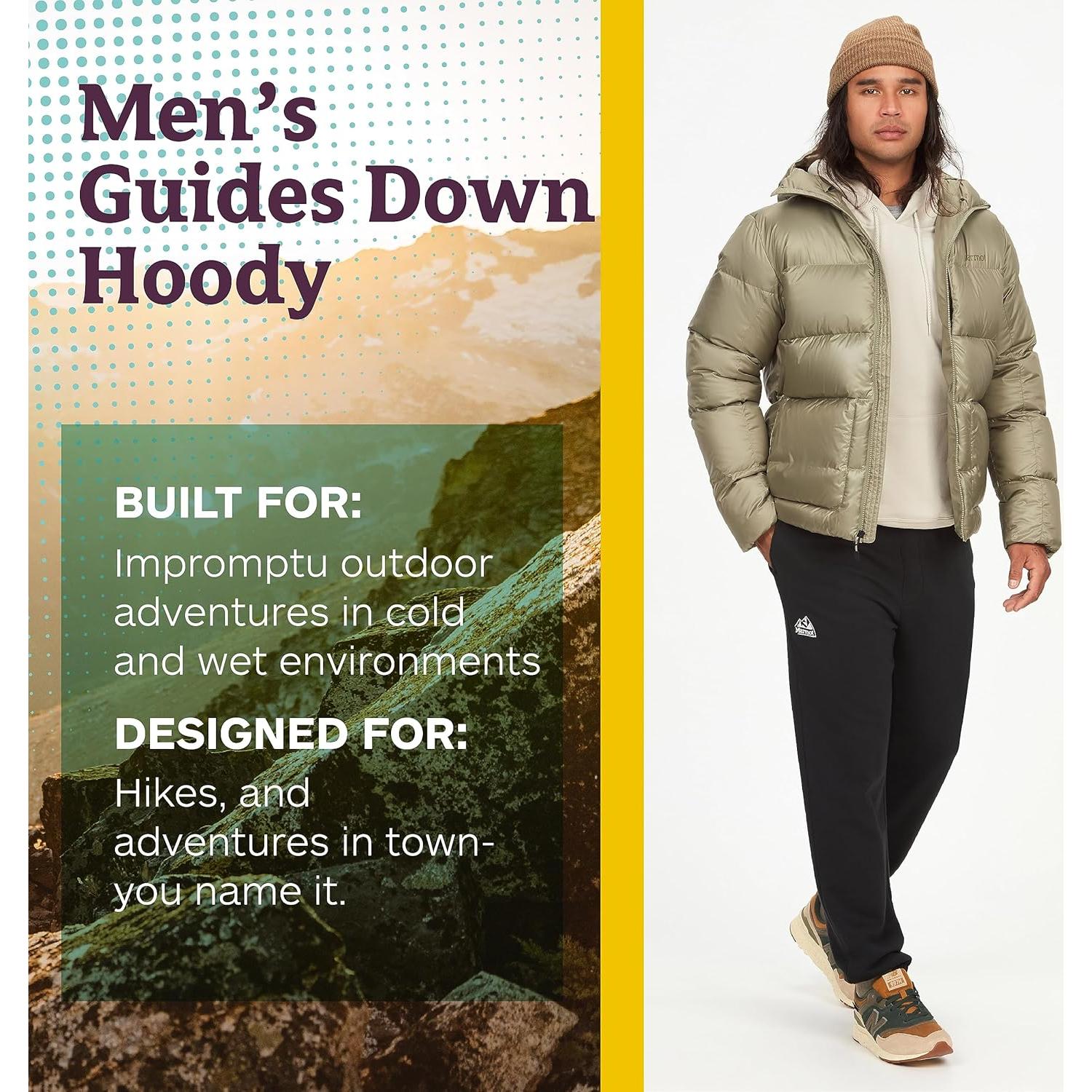 Chaqueta con Capucha Marmot Guides Down Hombre 700 Relleno Plumas