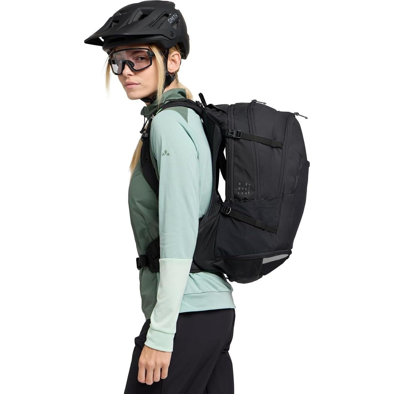 Mochila de Montaña VAUDE Bike Alpin 27L para Mujeres - Negra