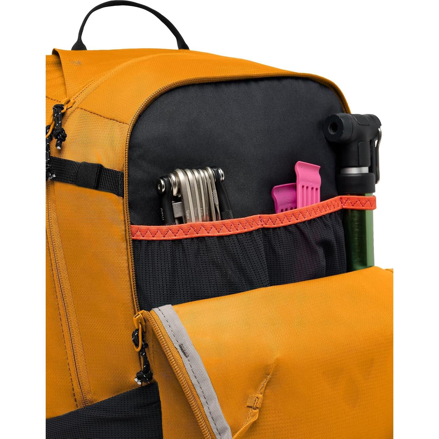 Mochila de Bicicleta VAUDE Trailvent 15L Cúrcuma Unisex