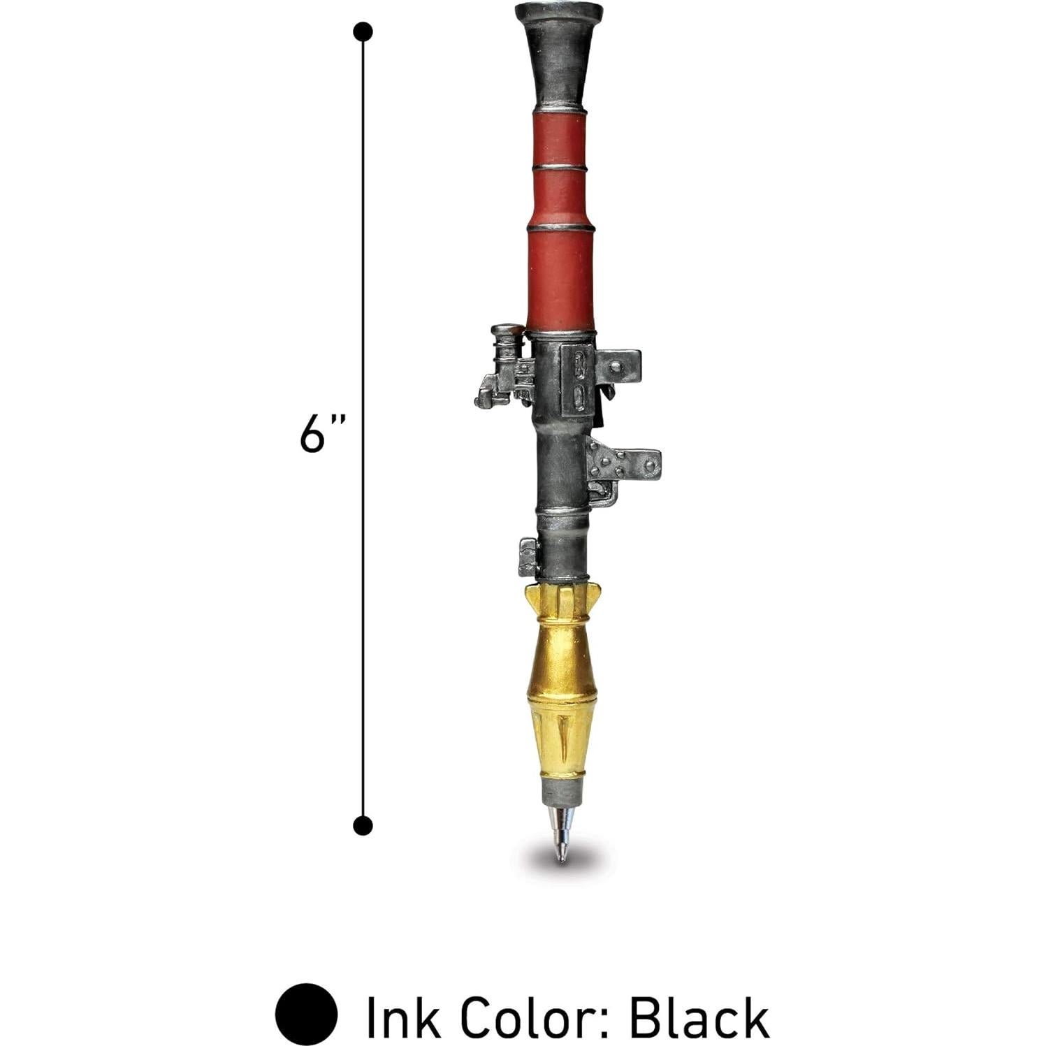 Bolígrafo Lanzador de Cohetes RPG Planet Pens - Tinta Negra