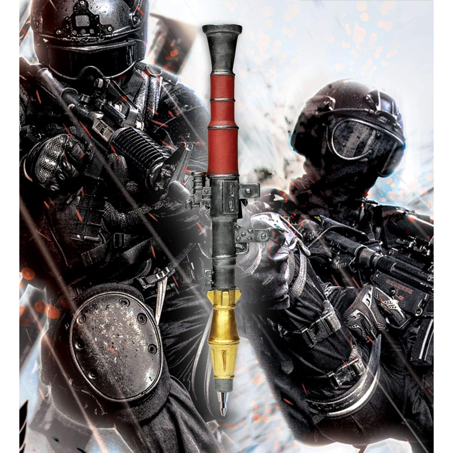 Bolígrafo Lanzador de Cohetes RPG Planet Pens - Tinta Negra