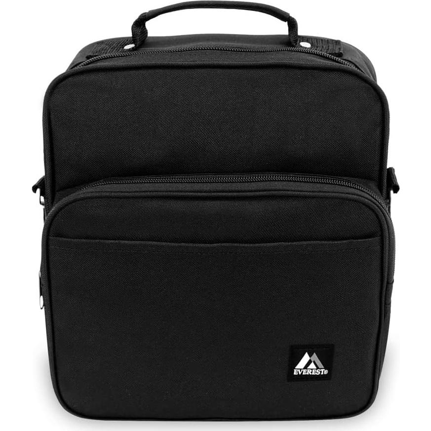 Bolsa de Utilidad Everest Classic Negra 26.7x24.1x12.7 cm