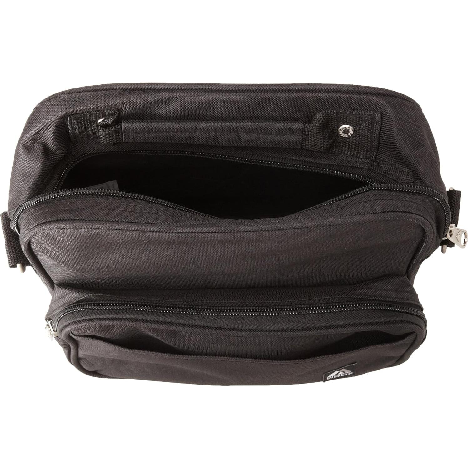 Bolsa de Utilidad Everest Classic Negra 26.7x24.1x12.7 cm