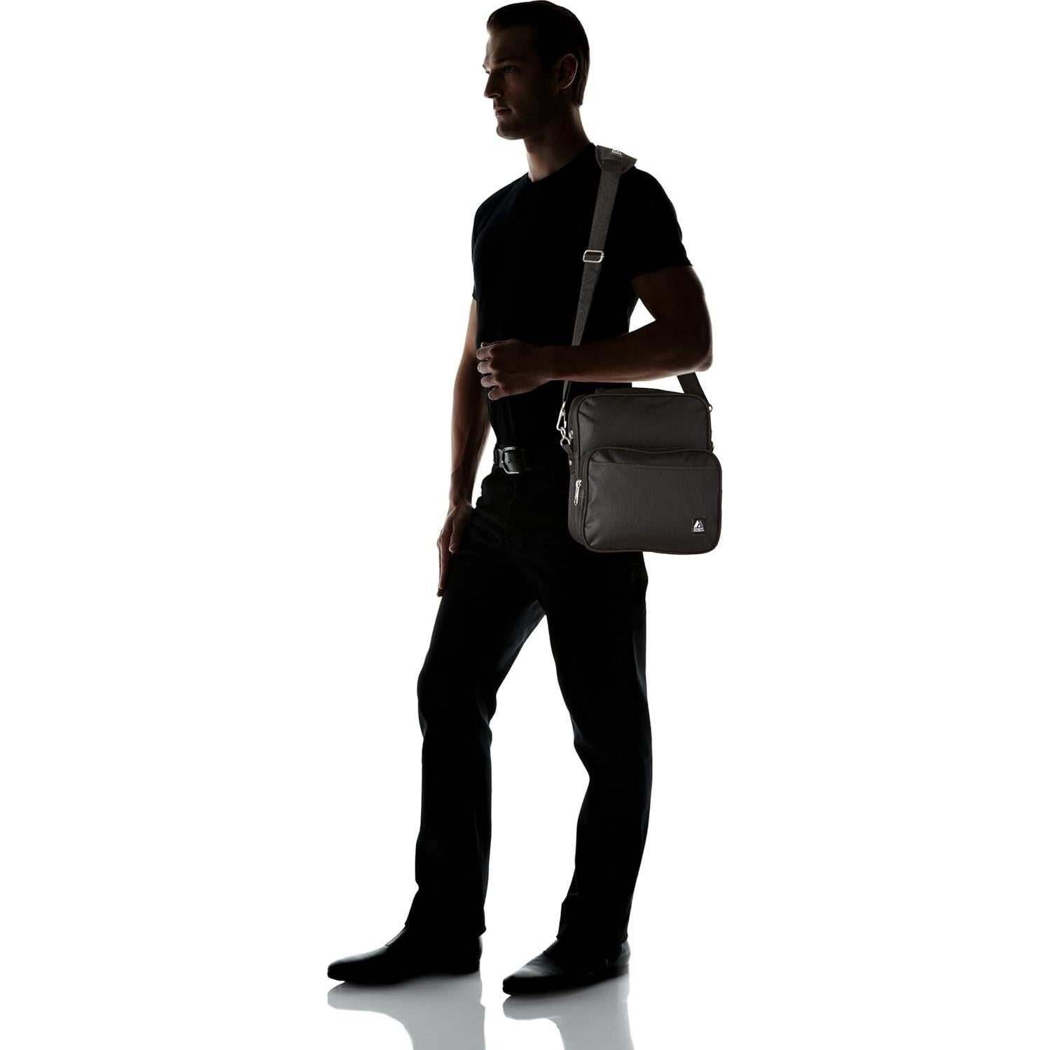 Bolsa de Utilidad Everest Classic Negra 26.7x24.1x12.7 cm