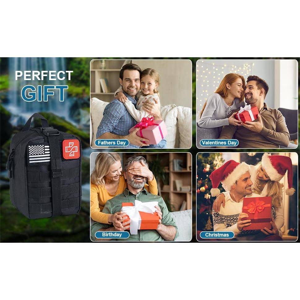 Kit de Supervivencia 254 en 1 EchoVenrek con Primeros Auxilios