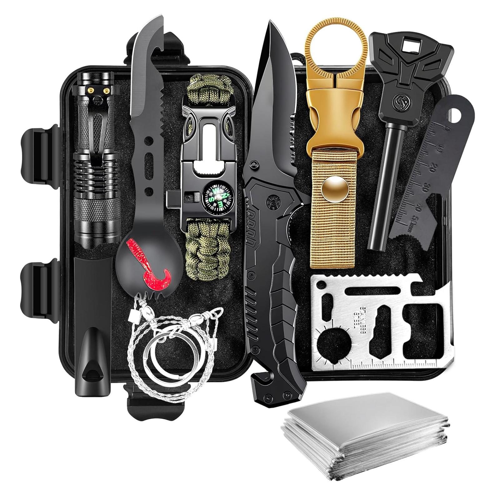 Kit de Supervivencia 11 en 1 EchoVenrek FS-119-1 Compacto