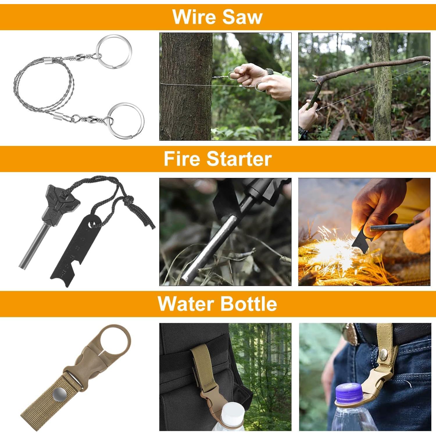 Kit de Supervivencia 11 en 1 EchoVenrek FS-119-1 Compacto