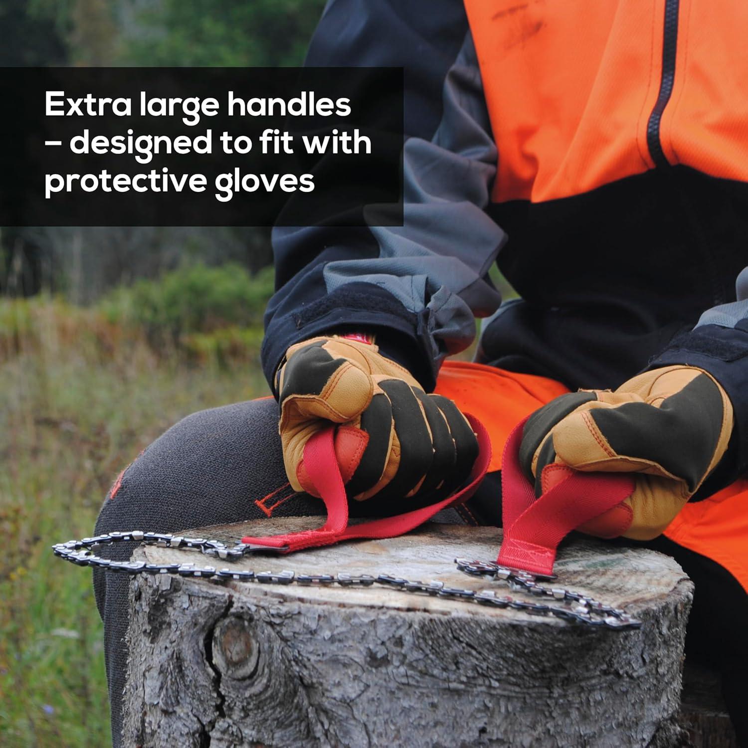 Sierra de Bolsillo Nórdica 36 cm 50 Dientes Plegable Verde