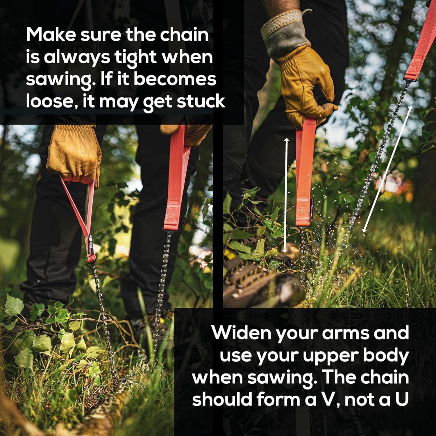 Sierra de Bolsillo Nórdica 36 cm 50 Dientes Plegable Verde