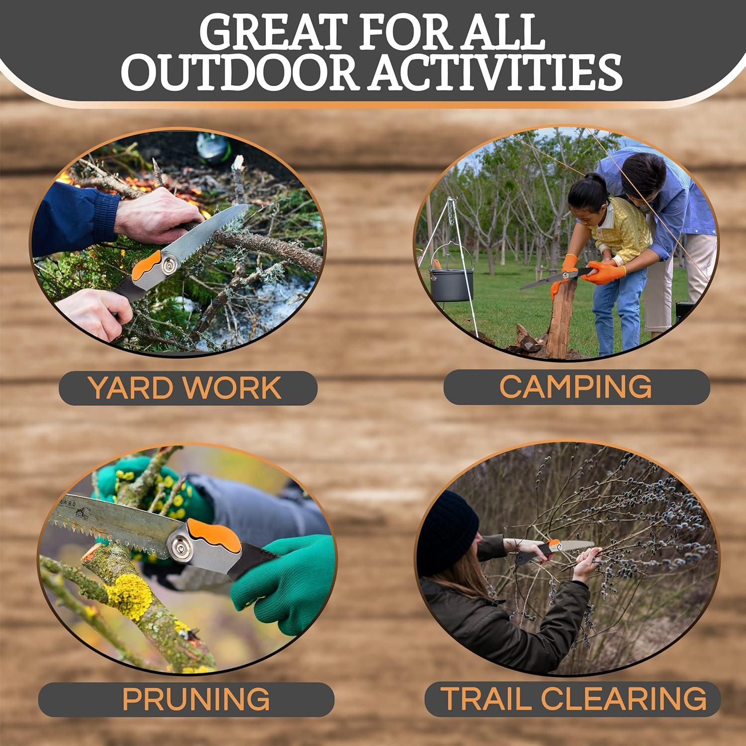 Sierra de Mano Plegable Home Planet Gear EverSaw 20 cm