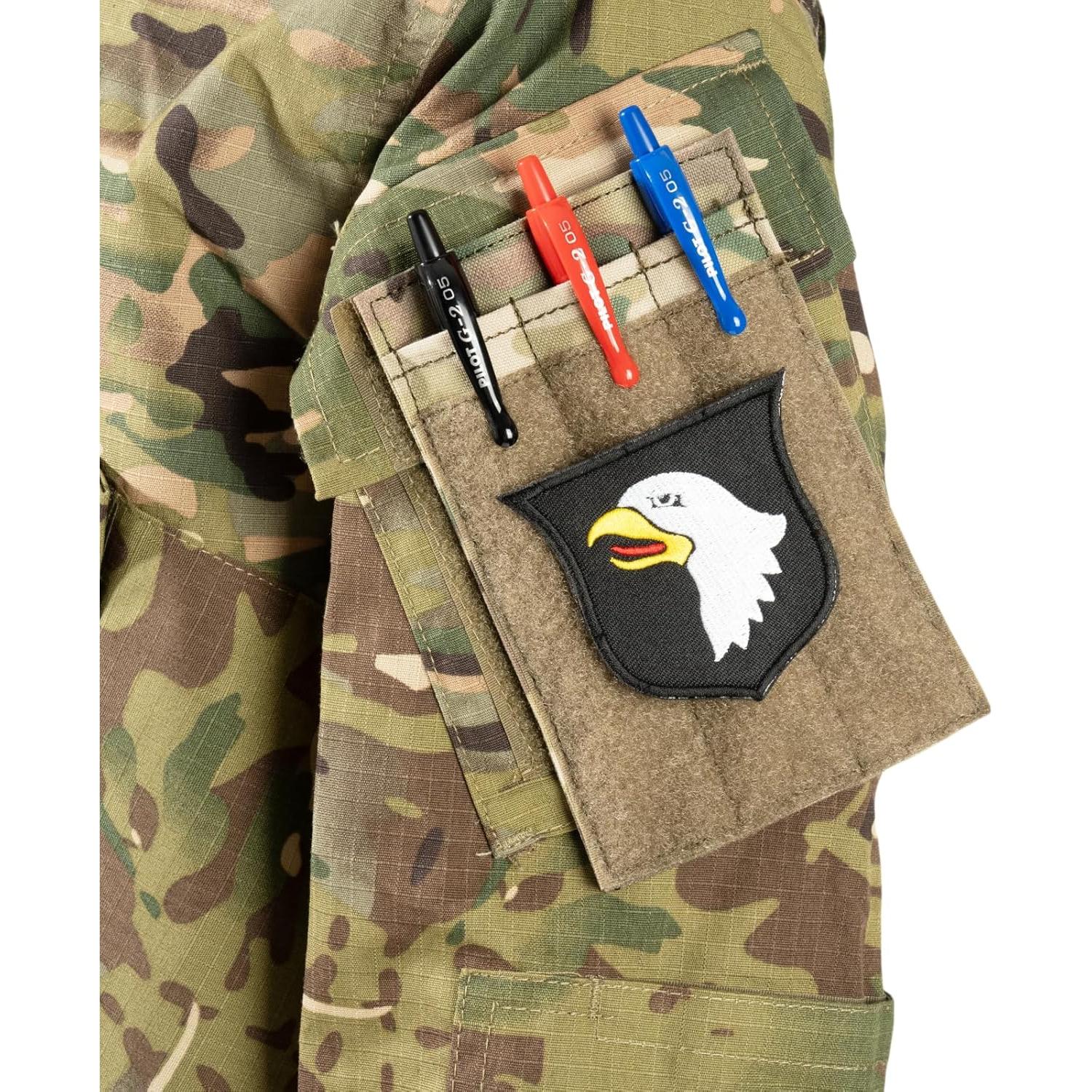 Soporte de Bolígrafo Táctico VEPKOIT OCP Multicam 15x10 cm