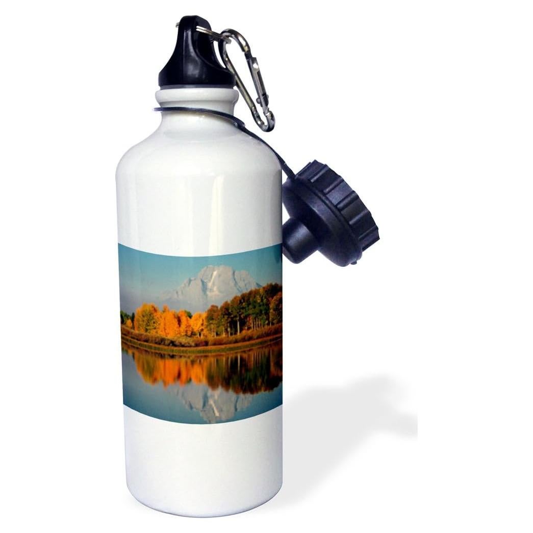 Botella de Agua Deportiva 3dRose 621ml Acero Inoxidable Multicolor