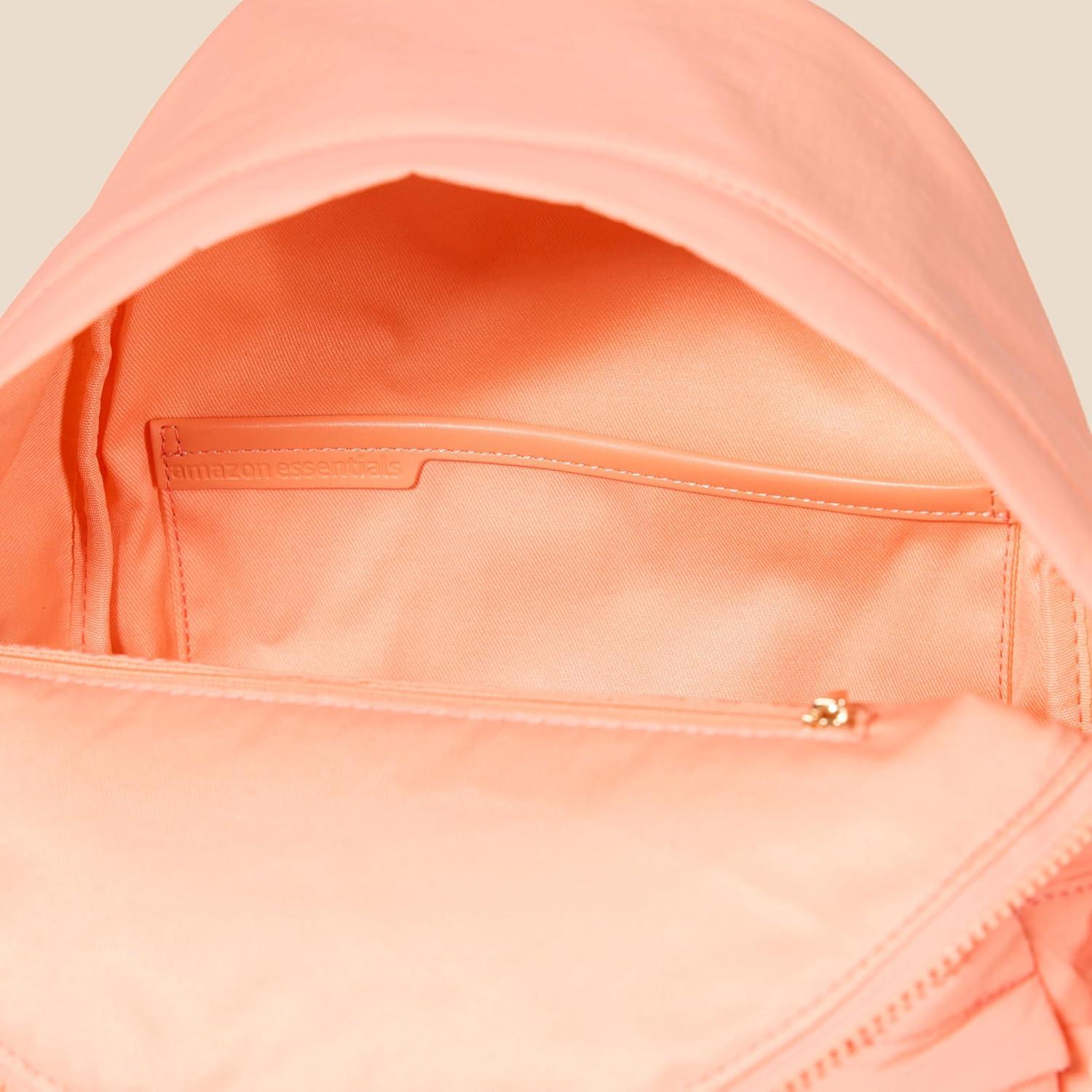 Mochila Unisex de Nylon Amazon Essentials Rosa Claro