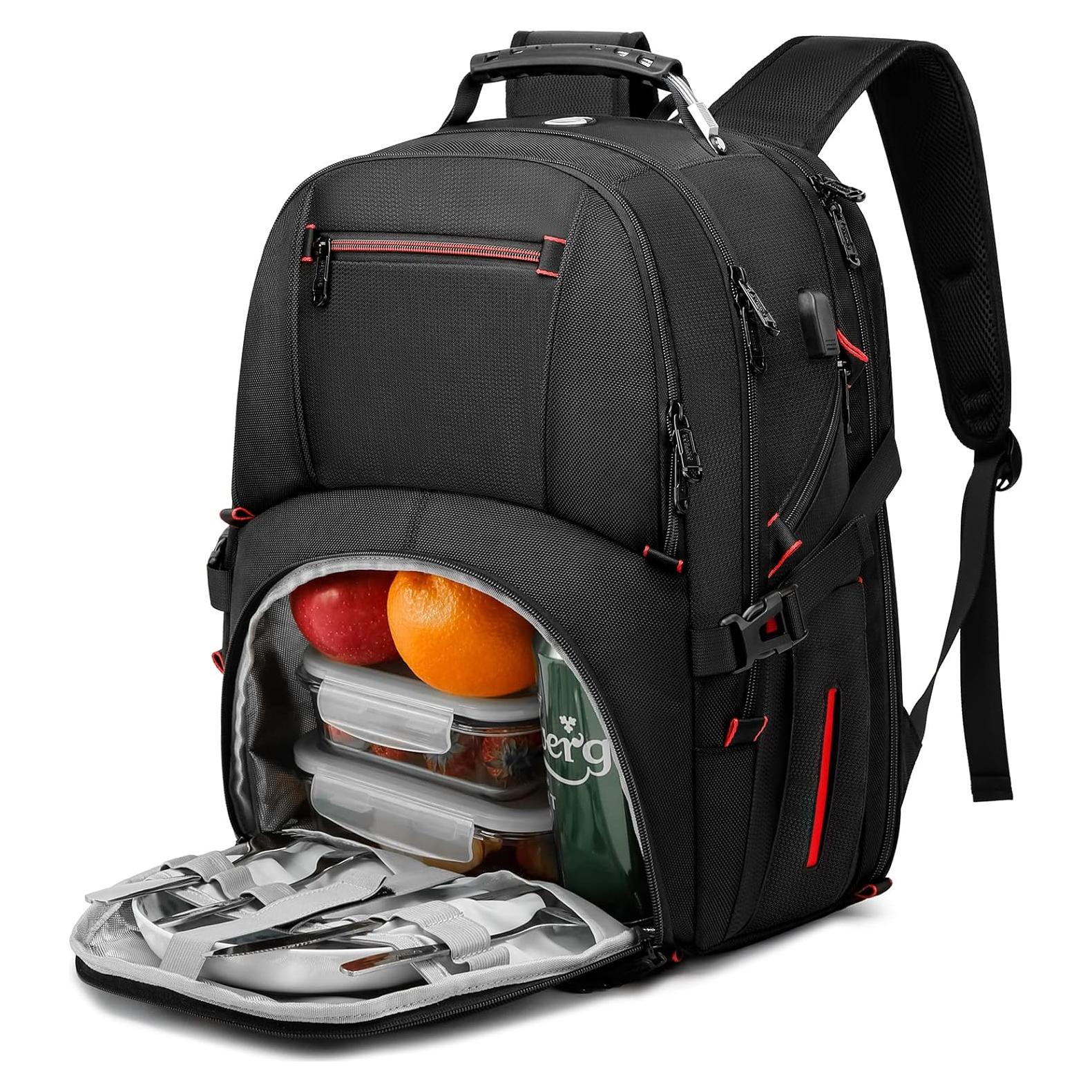 Mochila Térmica YORANG 17.3" con Puerto USB y Compartimento Almuerzo