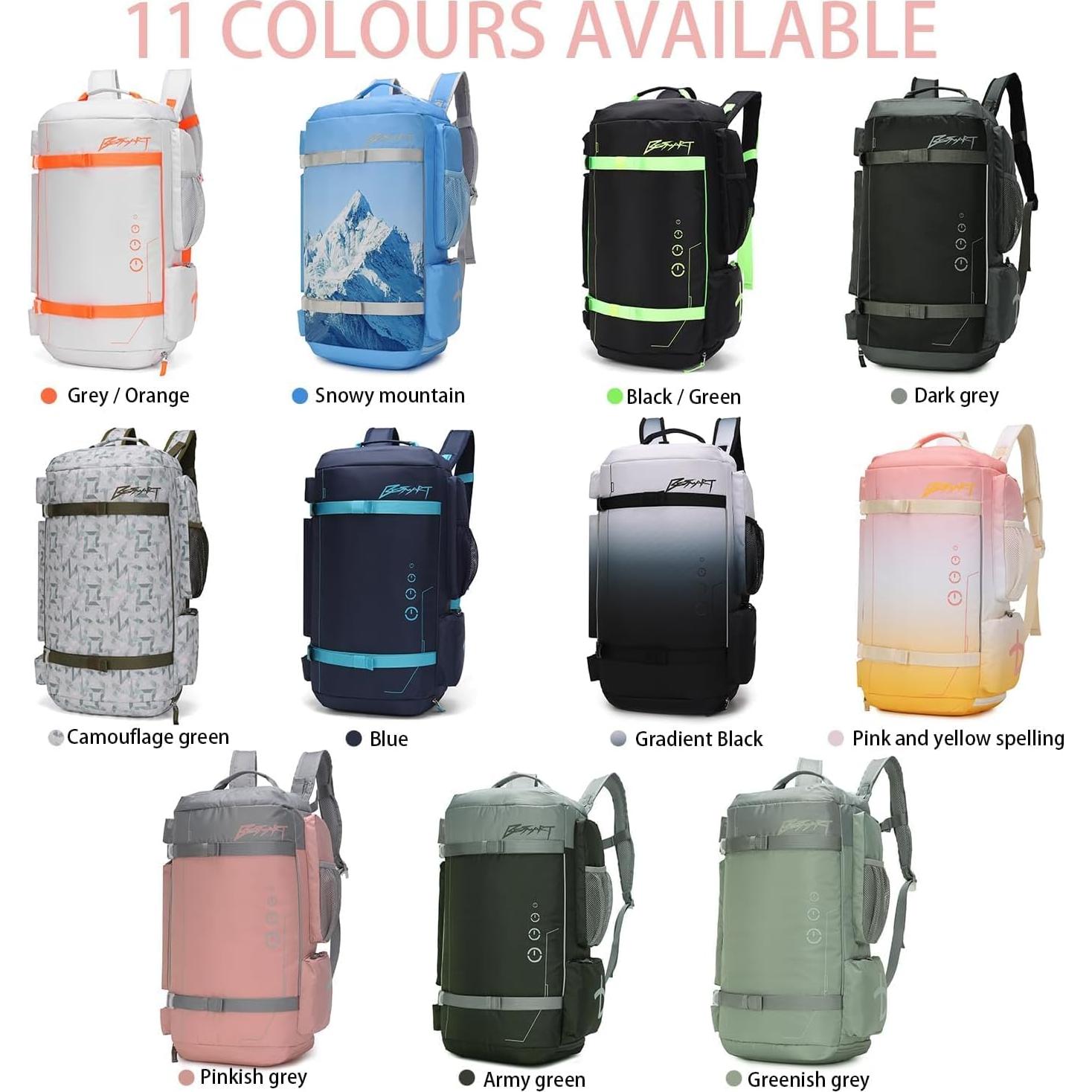 Mochila de Gimnasio BE SMART 32L Impermeable para Mujeres