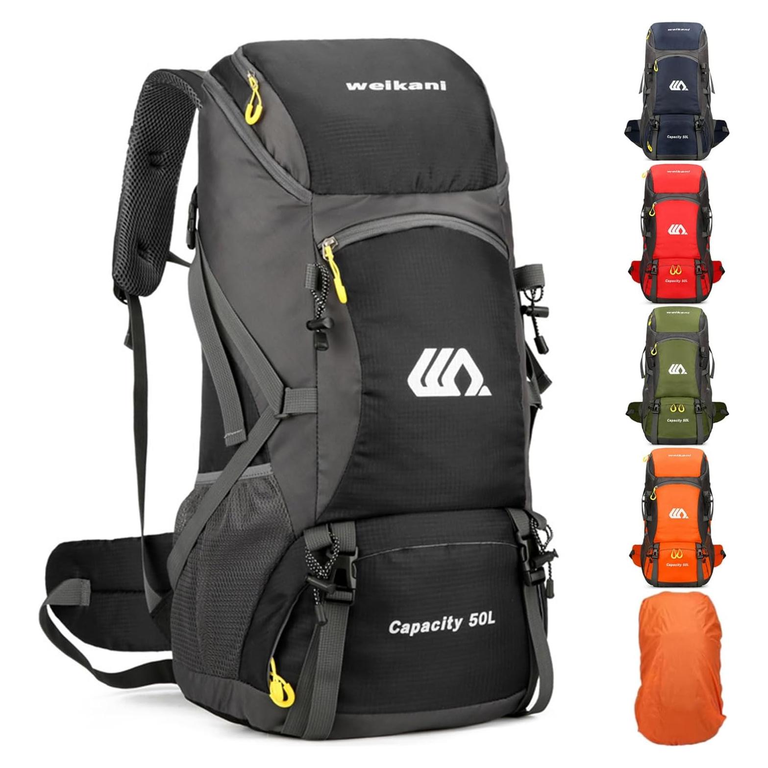 Mochila de Senderismo Favuit 30L Ultraligera Negra