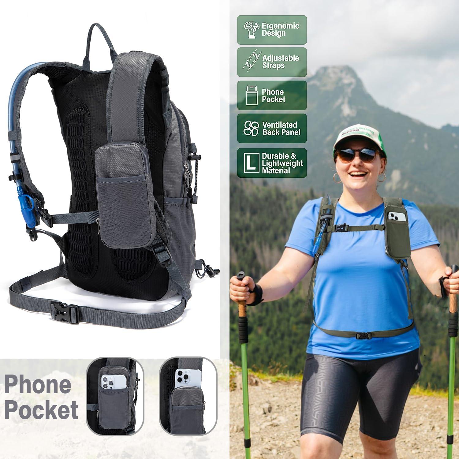 Mochila de Hidratación Aislada Mubasel Gear OXGREY 22L 2L