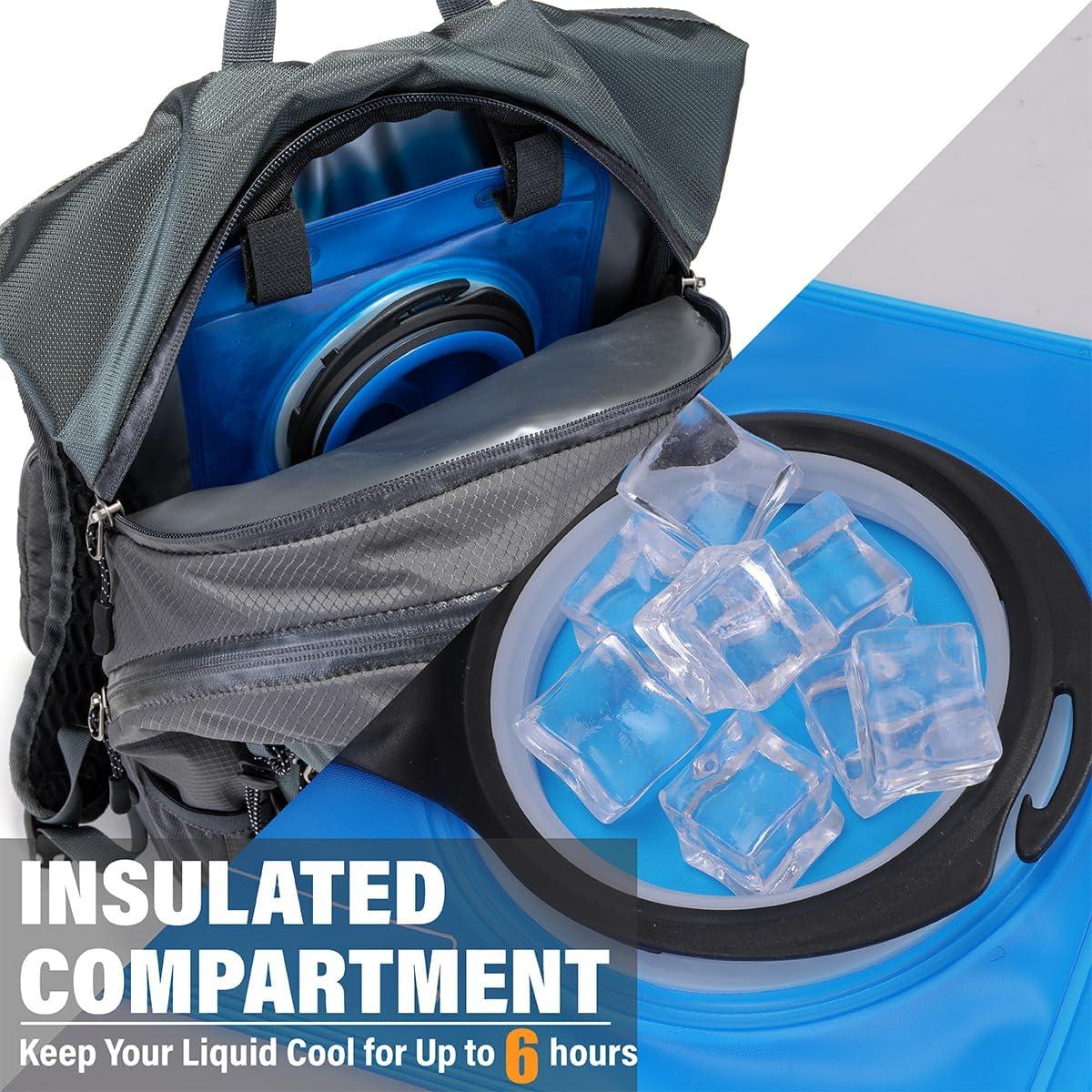 Mochila de Hidratación Aislada Mubasel Gear OXGREY 22L 2L