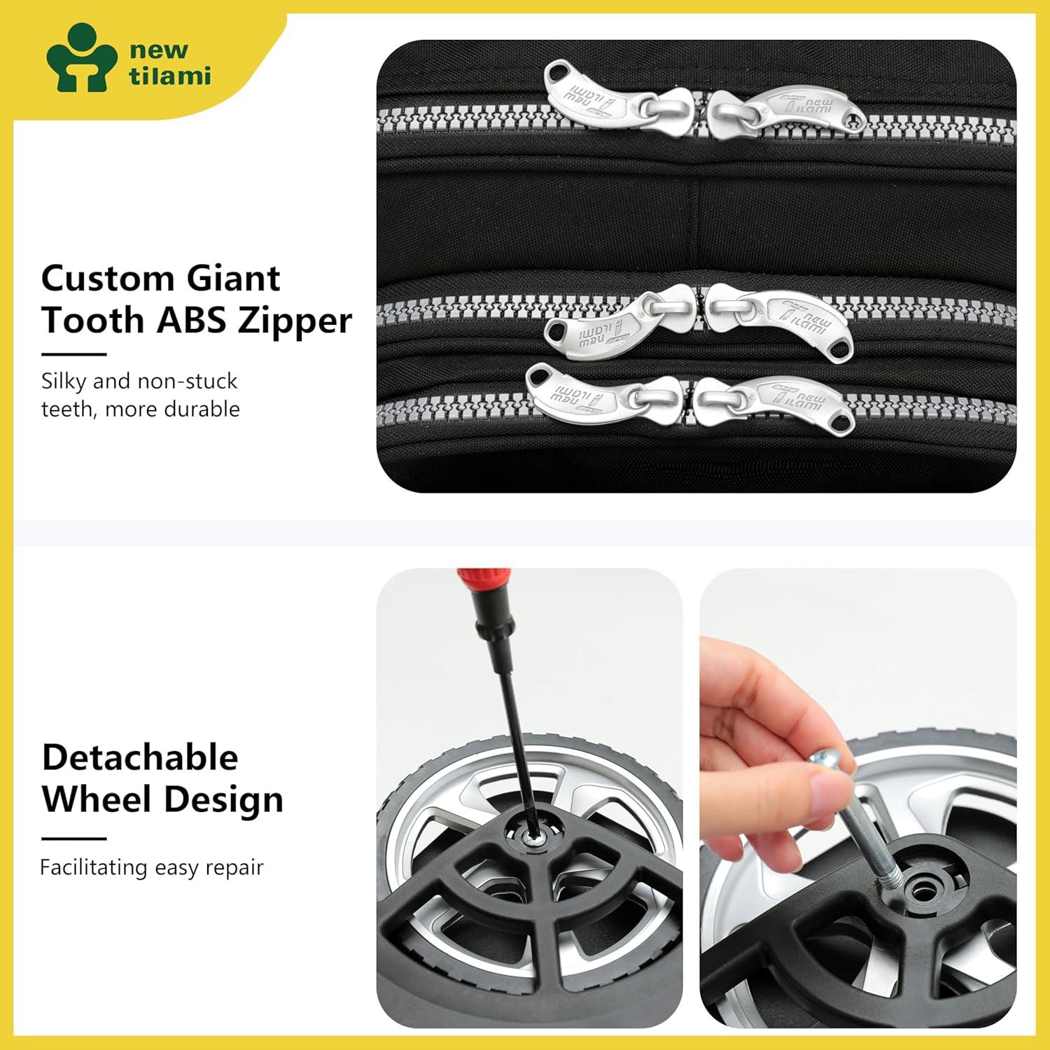 Mochila Rodante 20" NUEVO TILAMI Impermeable para Laptop 17"