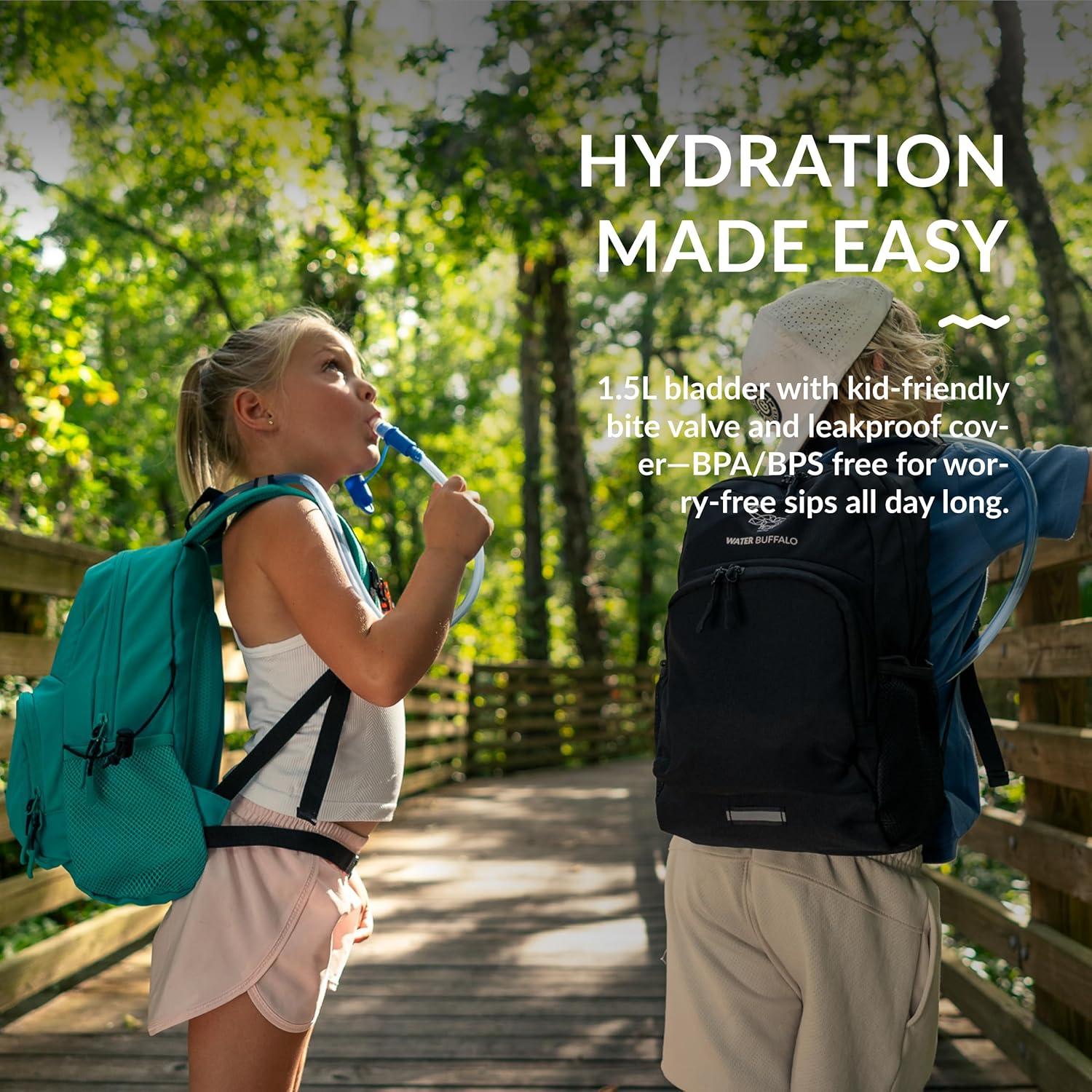 Mochila de Hidratación Water Buffalo Mini Sherpa 18L para Niños