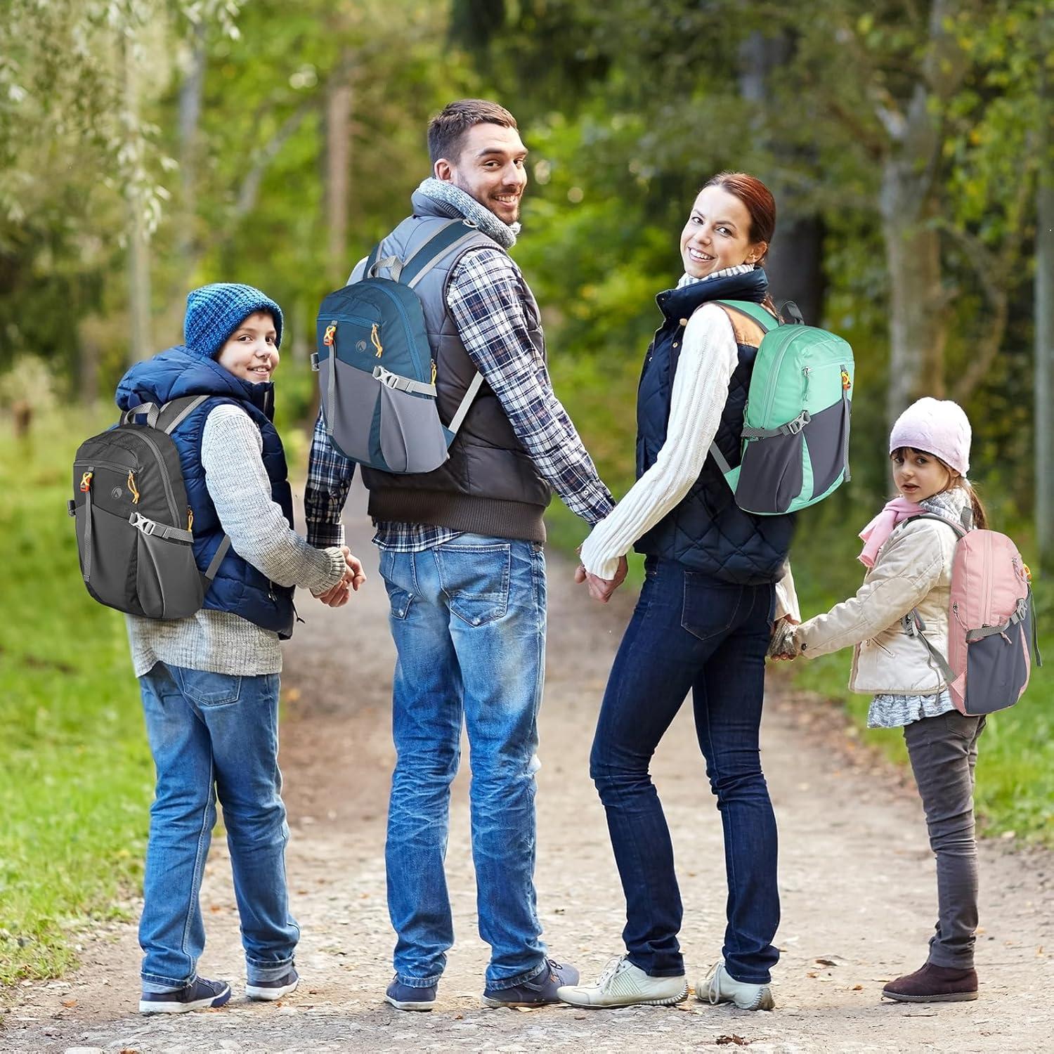 Mochila de Senderismo Impermeable Outplea 12L Verde Claro