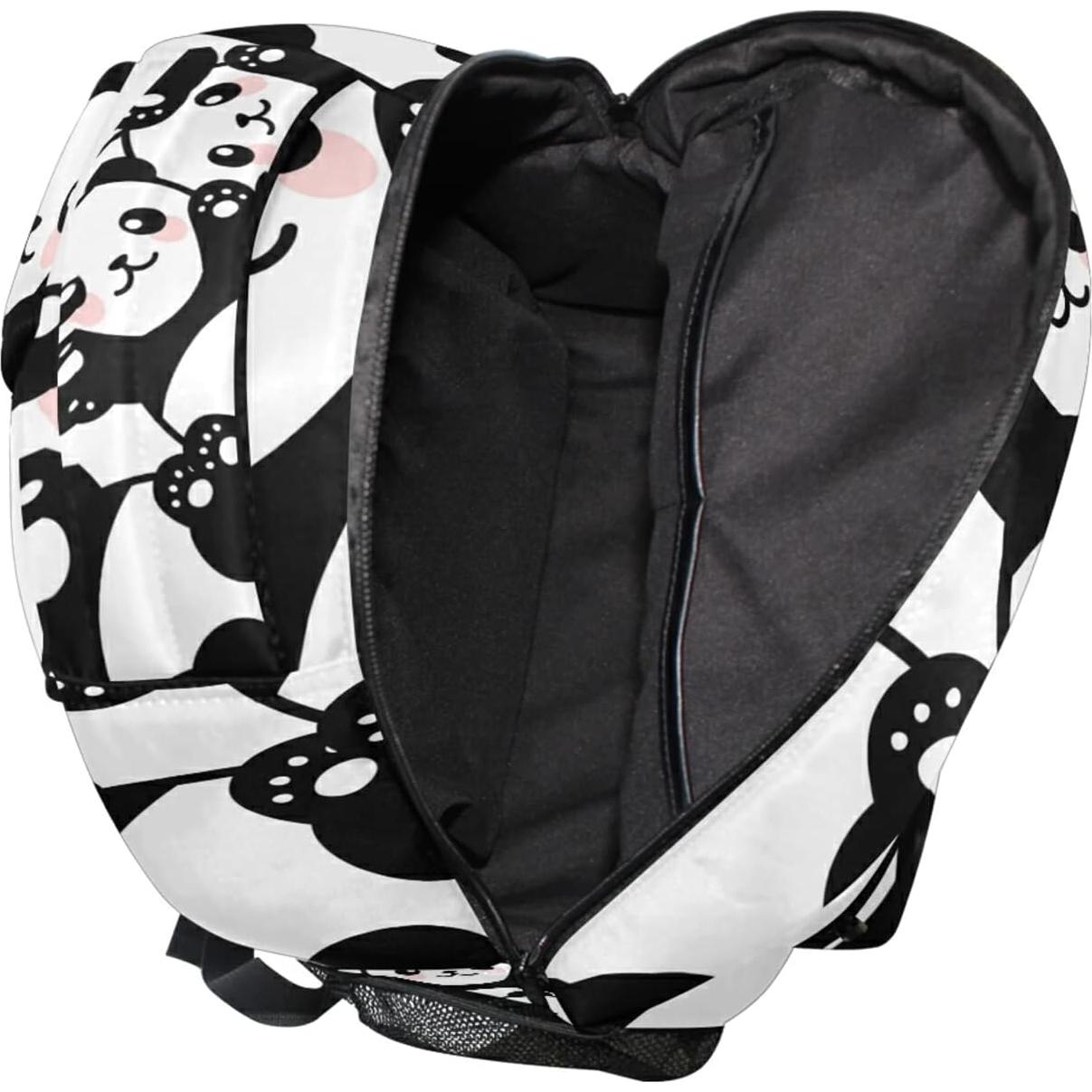 Mochila Escolar ALAZA Panda para Niñas 40.5x29x17.5cm