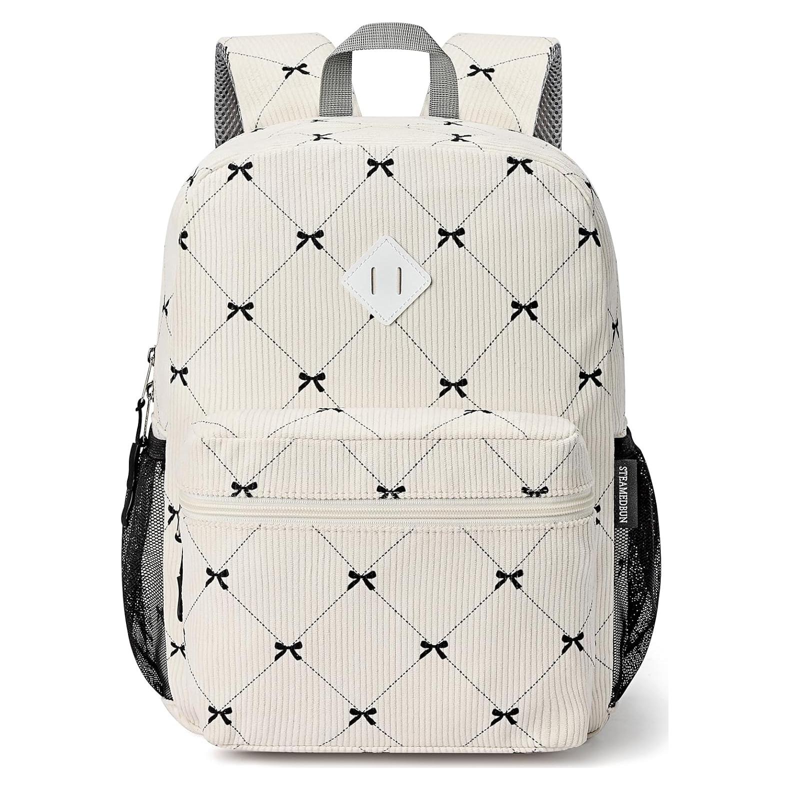 Mochila Corduroy STEAMEDBUN Niñas 38x28x13 cm 12L