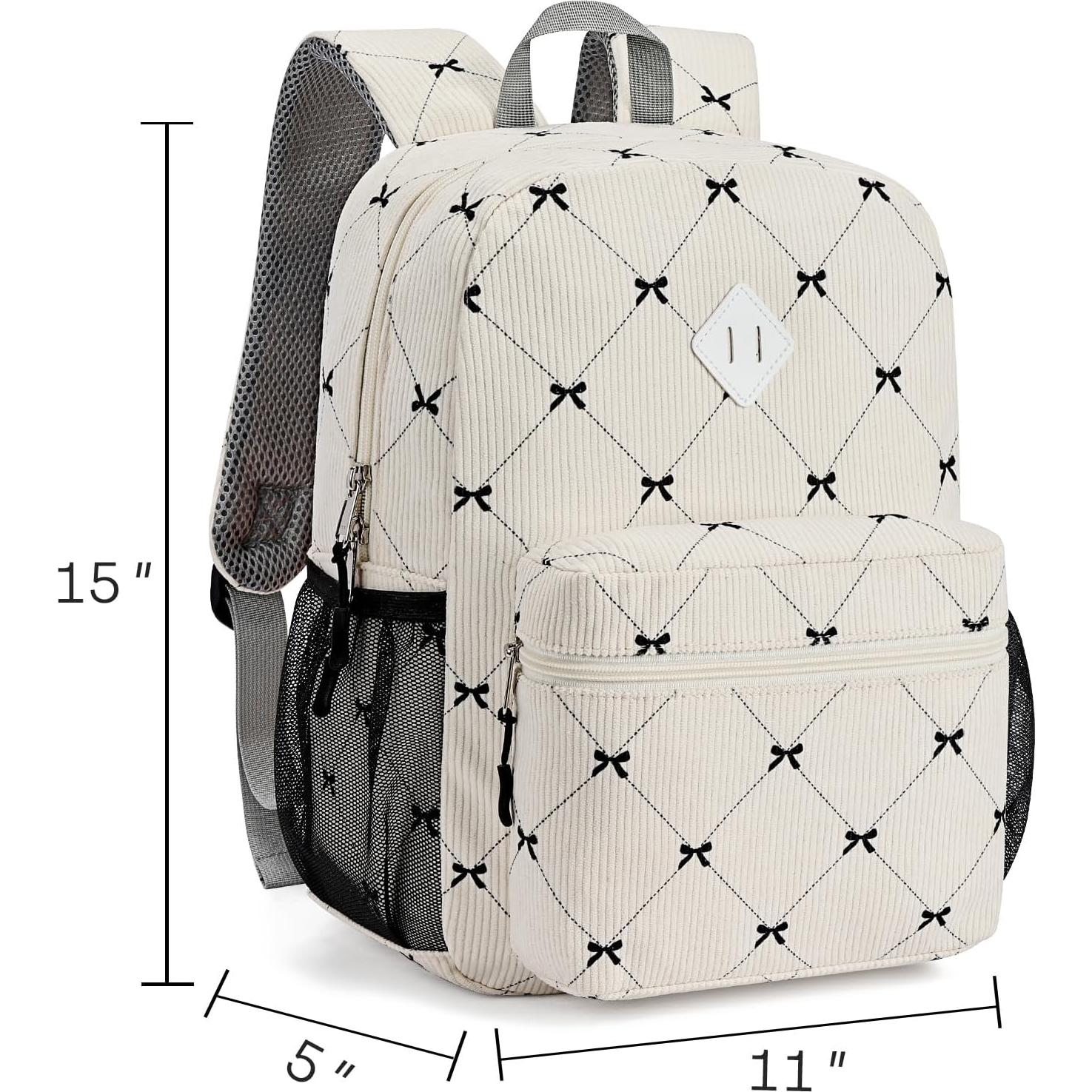 Mochila Corduroy STEAMEDBUN Niñas 38x28x13 cm 12L