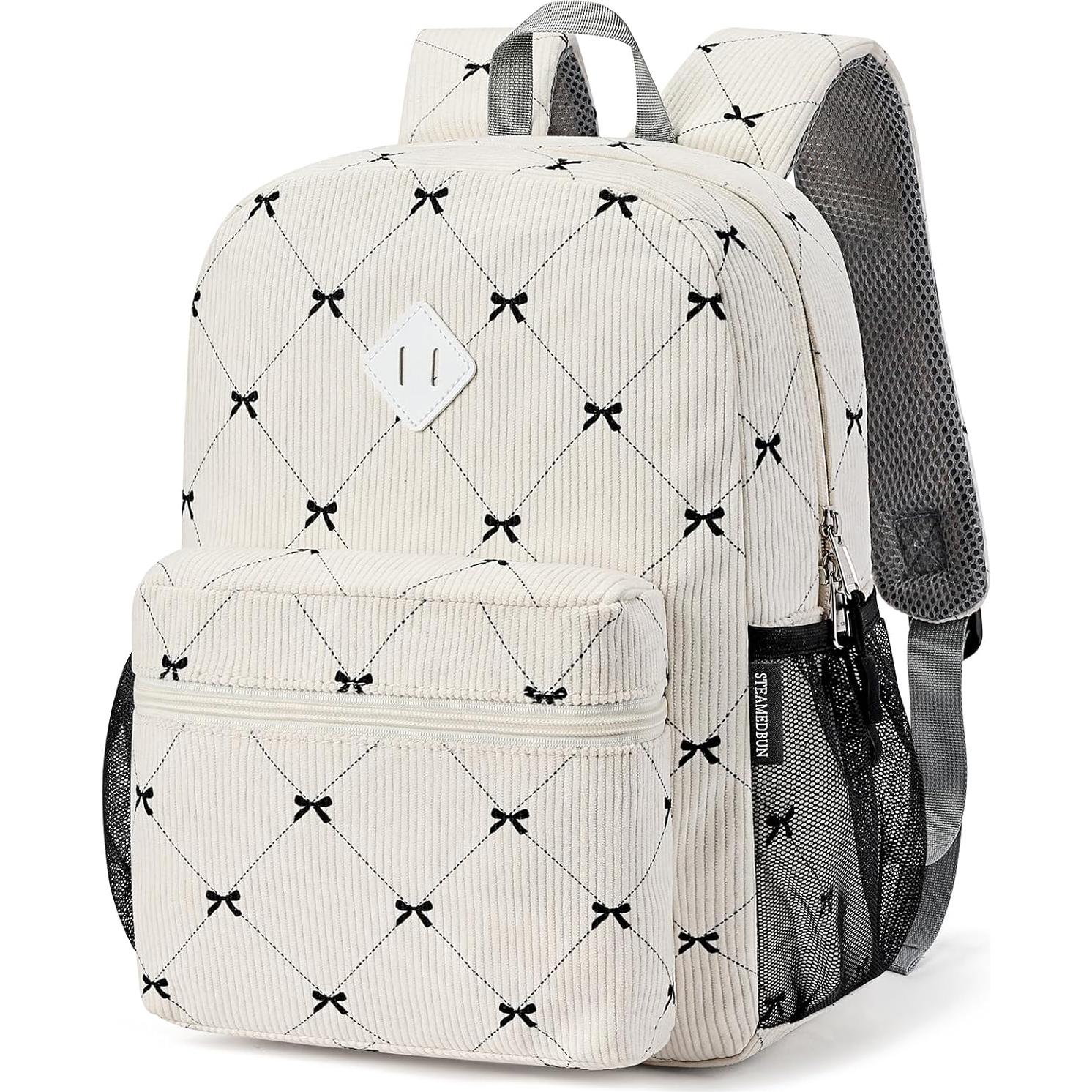 Mochila Corduroy STEAMEDBUN Niñas 38x28x13 cm 12L