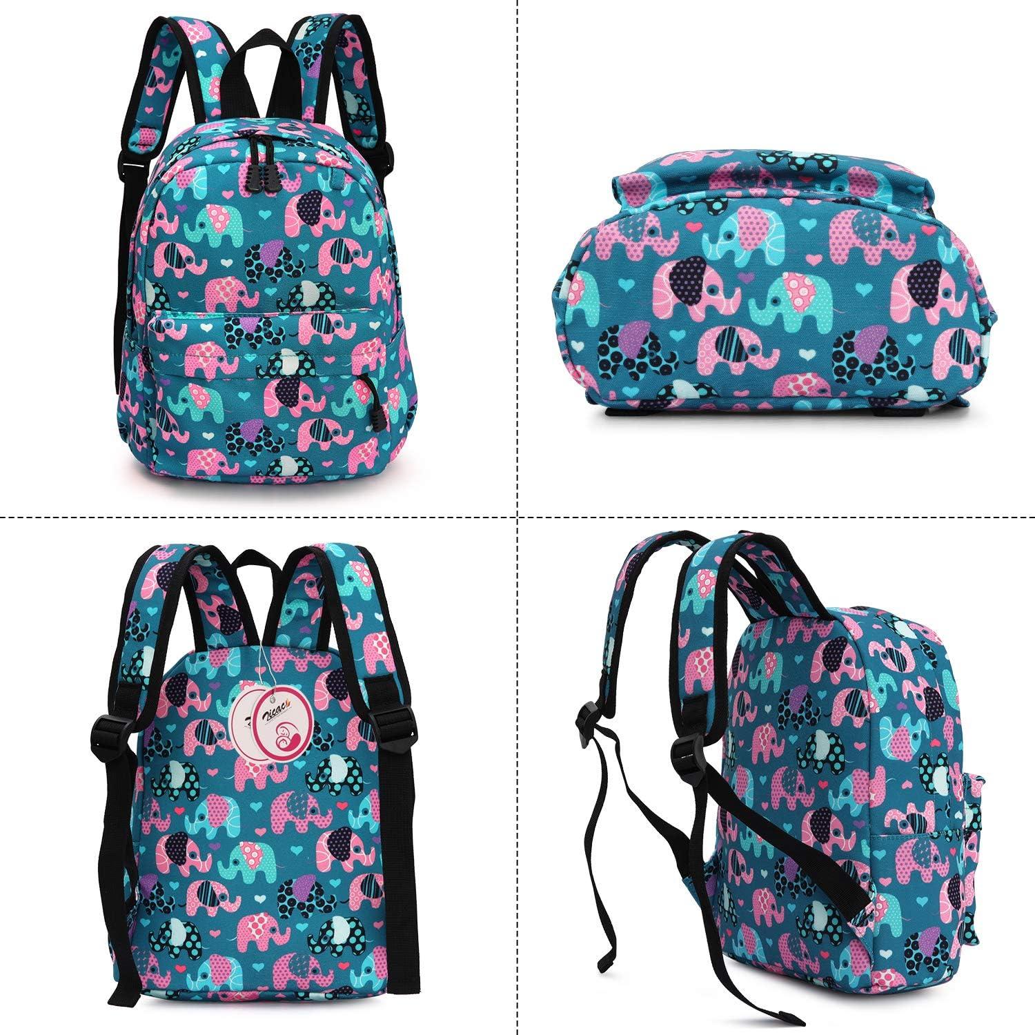 Mochila Infantil Zicac Azul Lago 23x13x30cm para 3-5 Años