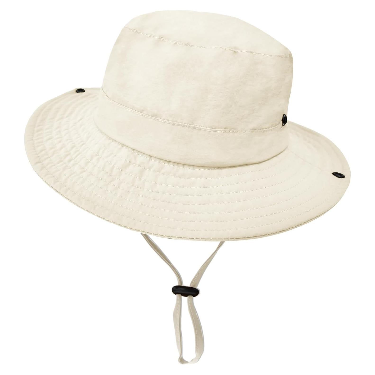 Sombrero de Sol Plegable para Niños UPF 50+ Beige