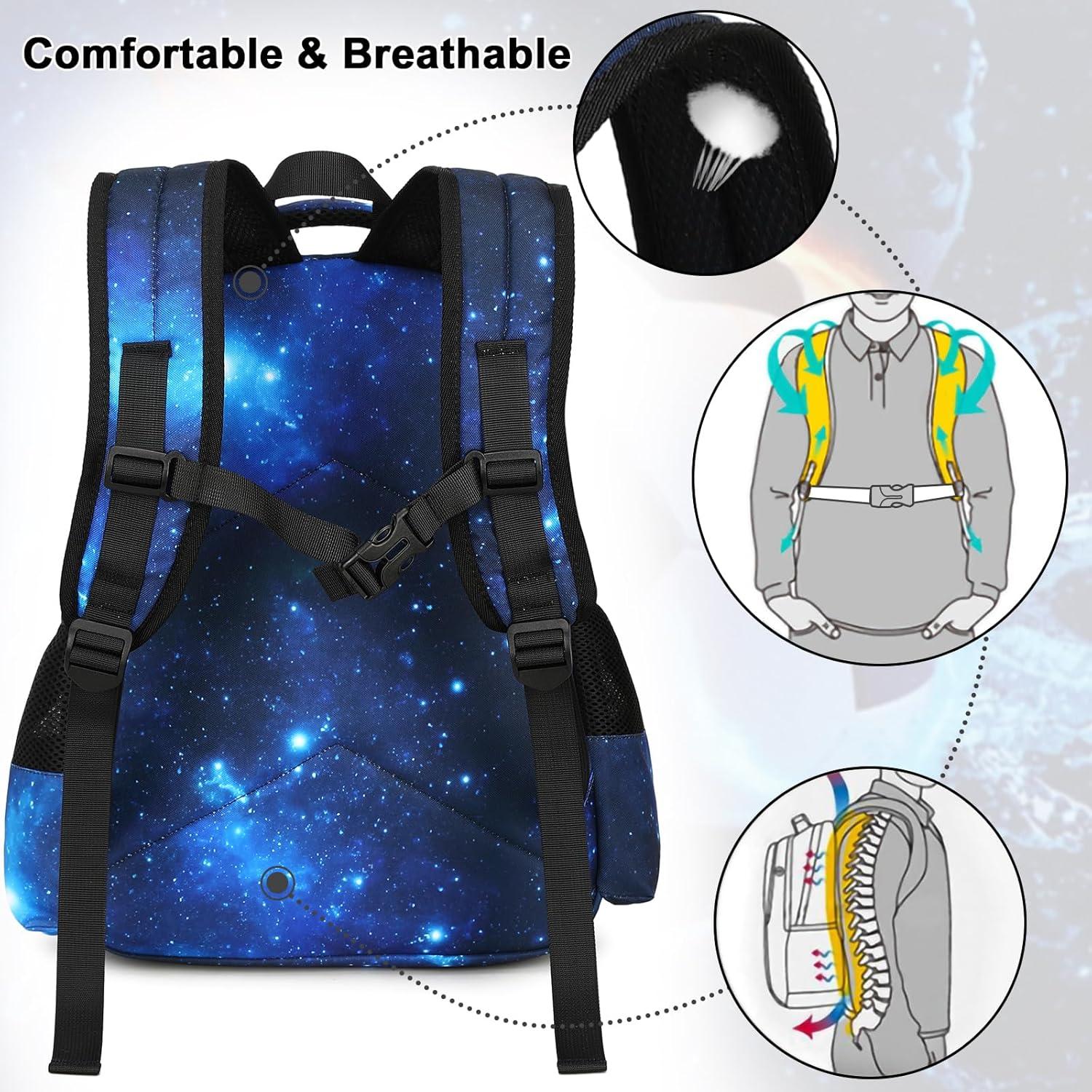 Mochila Escolar CAMTOP Niños Fútbol 40x12.7x28 cm Resistente