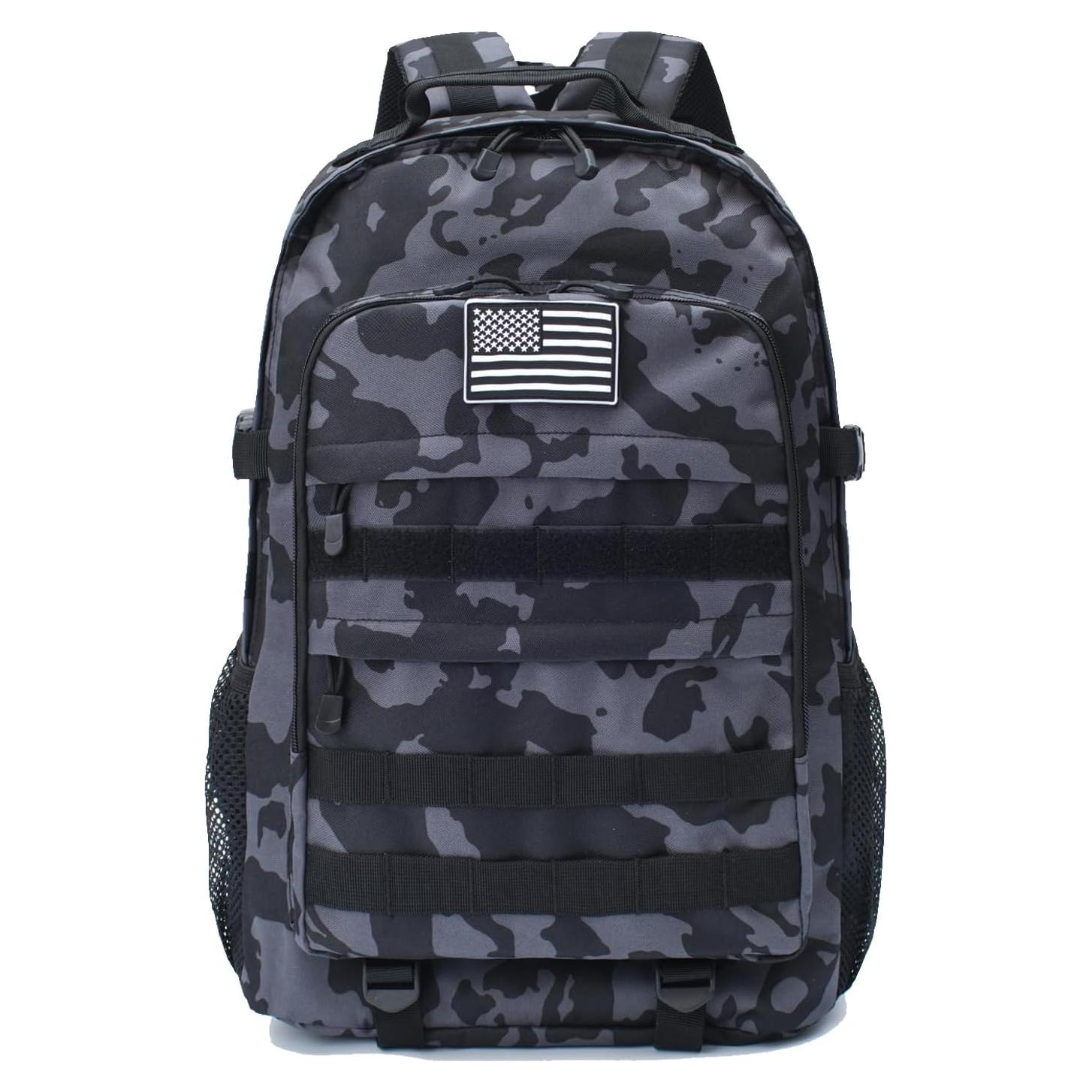 Mochila Camo WOWCOIN 35L Impermeable para Niños