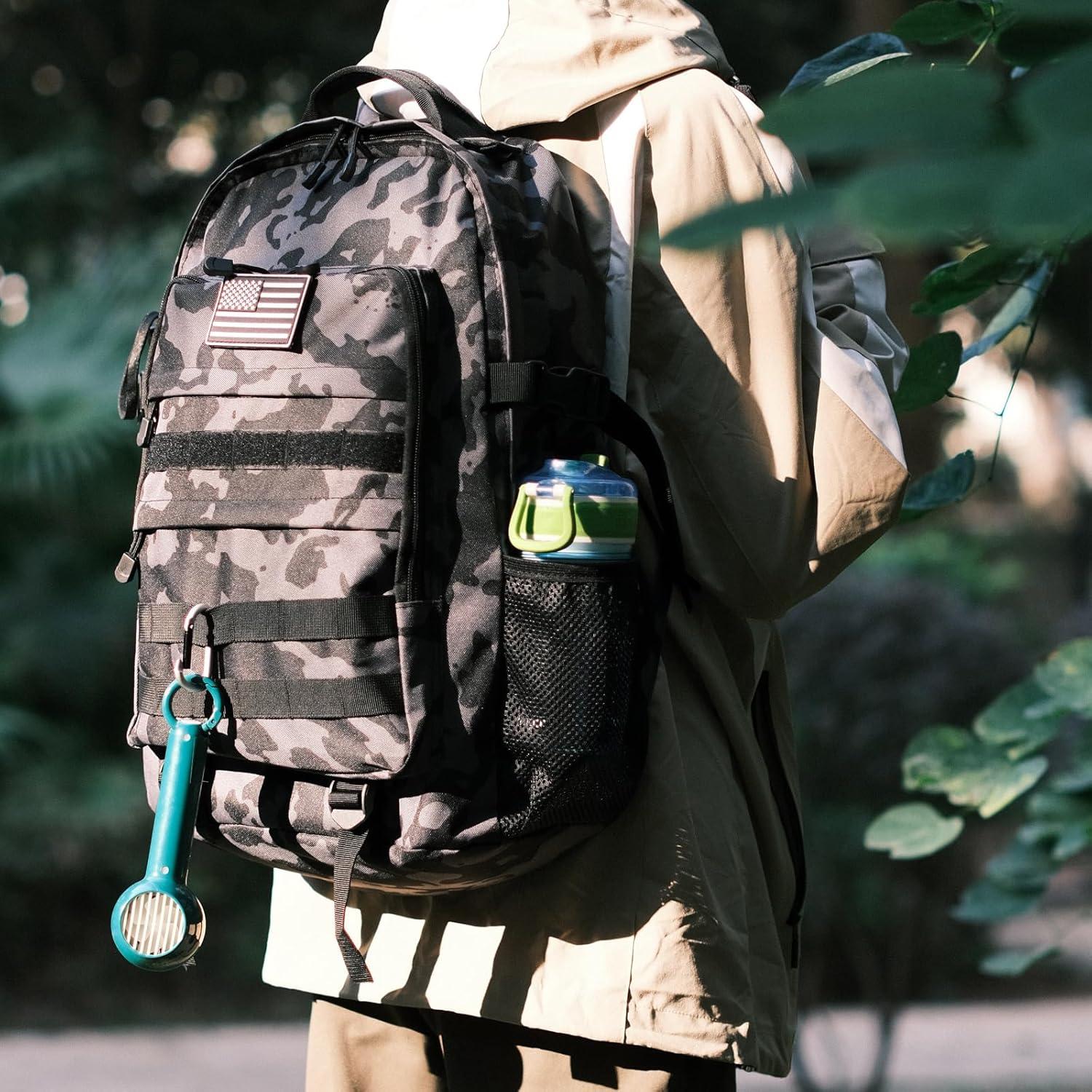 Mochila Camo WOWCOIN 35L Impermeable para Niños