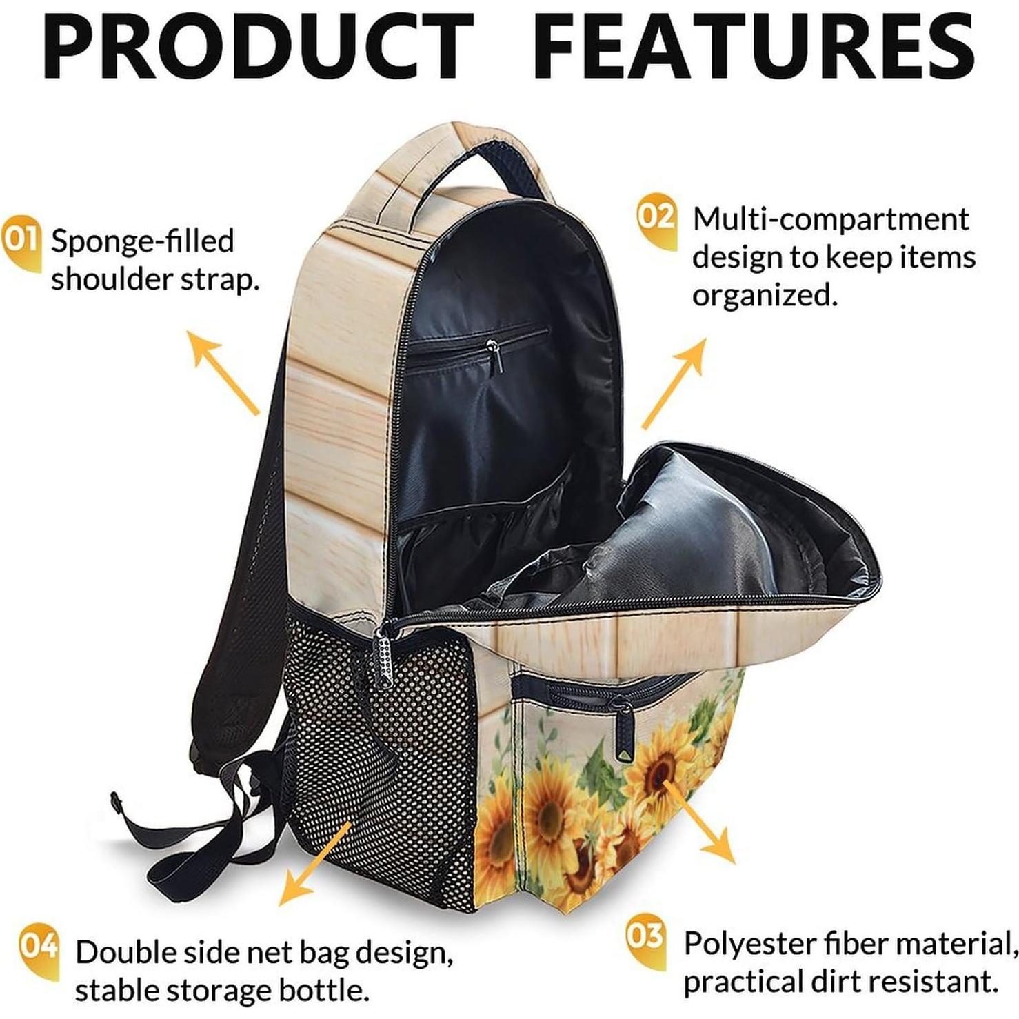 Mochila Infantil para Niños 43 cm Poliéster Color-9