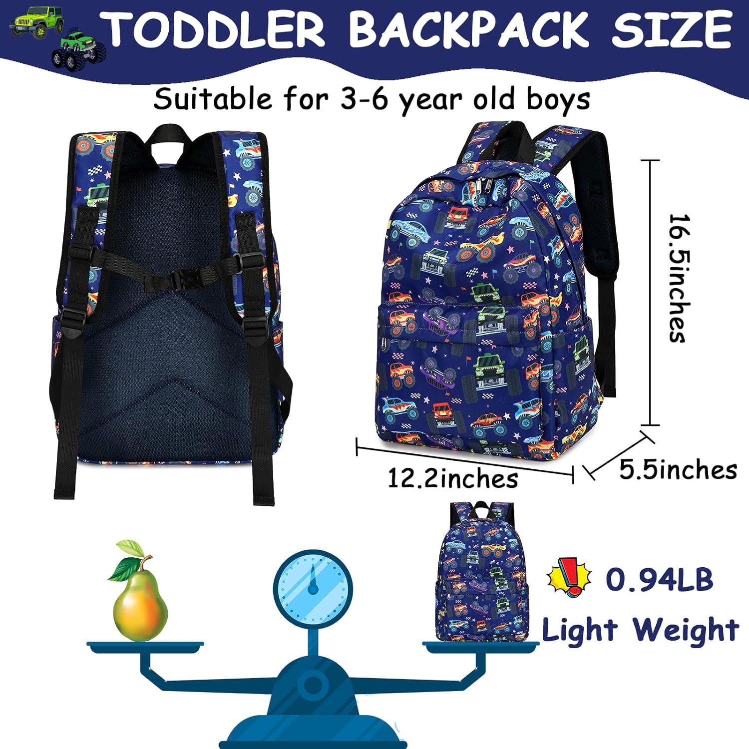 Mochila Infantil CAMTOP con Caja de Almuerzo 30x15x45 cm