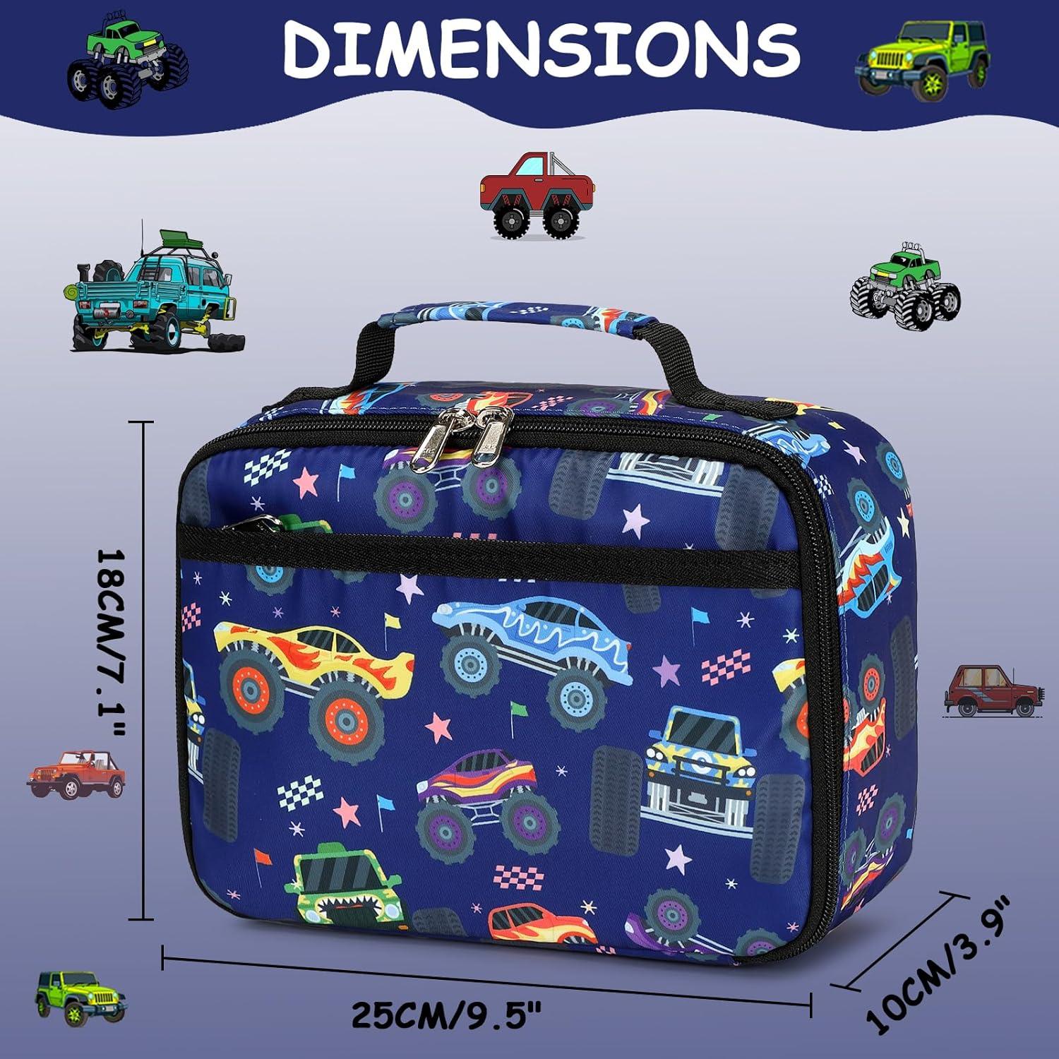 Mochila Infantil CAMTOP con Caja de Almuerzo 30x15x45 cm