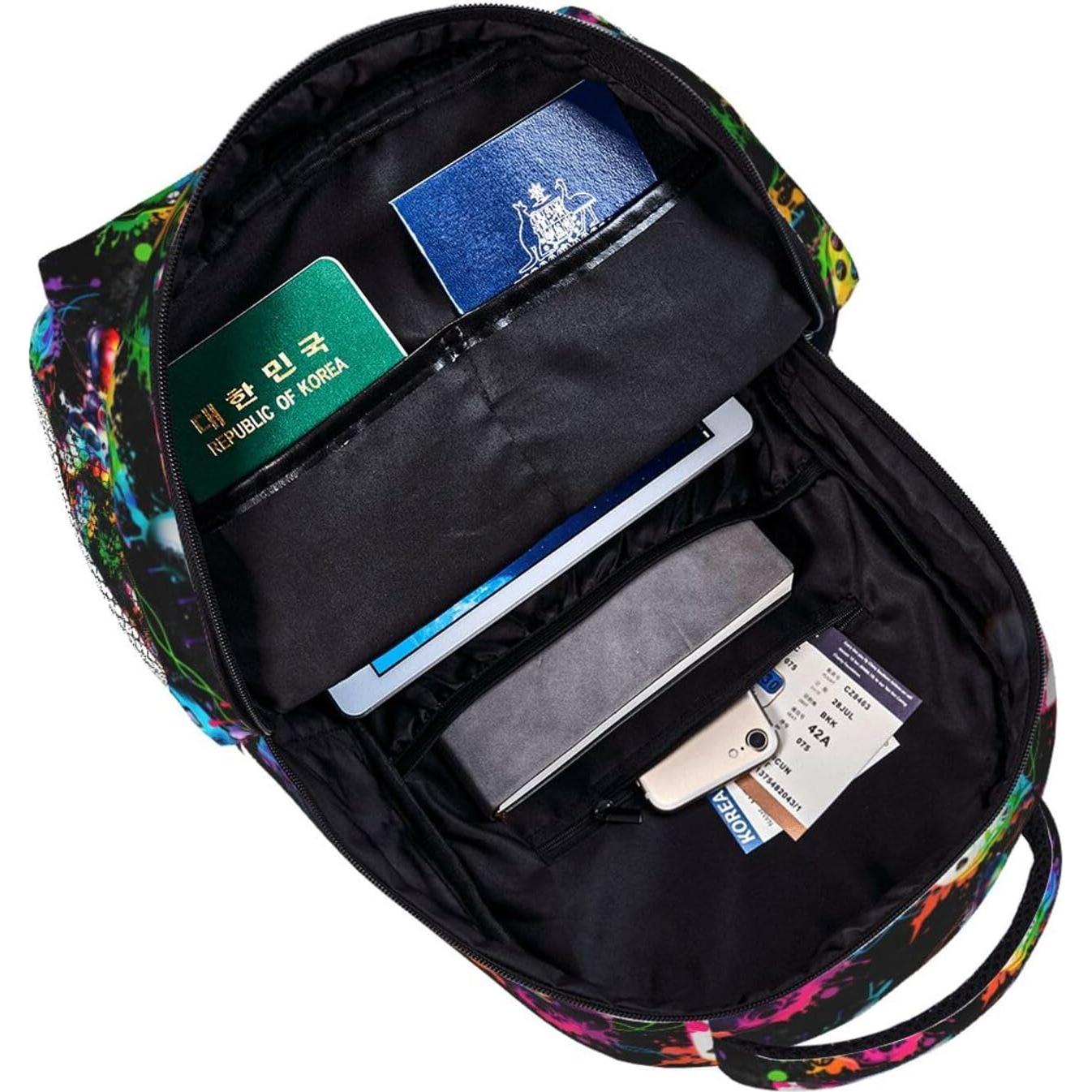 Mochila Escolar Infantil Dragón 23L Poliéster 15.7x11.4x7.8