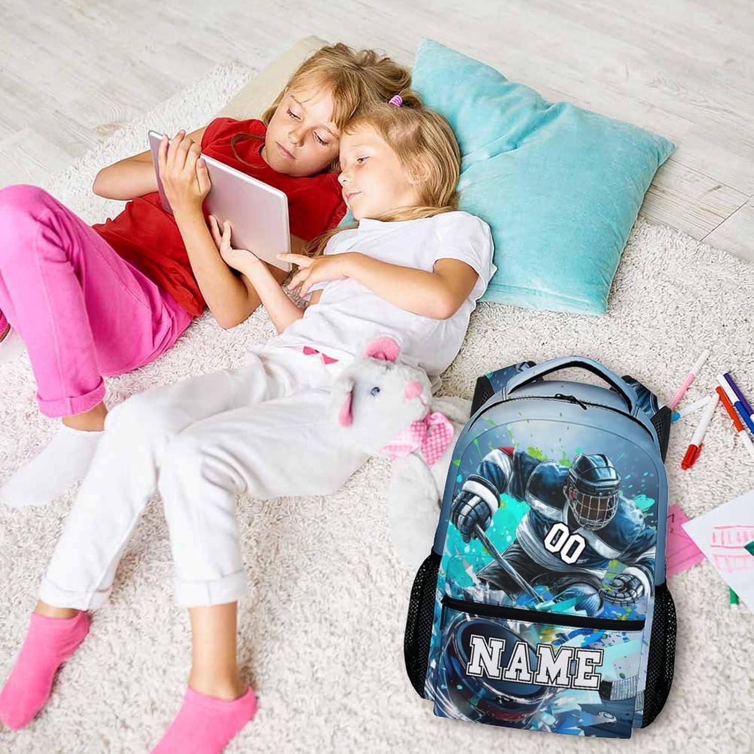 Mochila Deportiva Personalizada Homexzdiy 17" para Niños