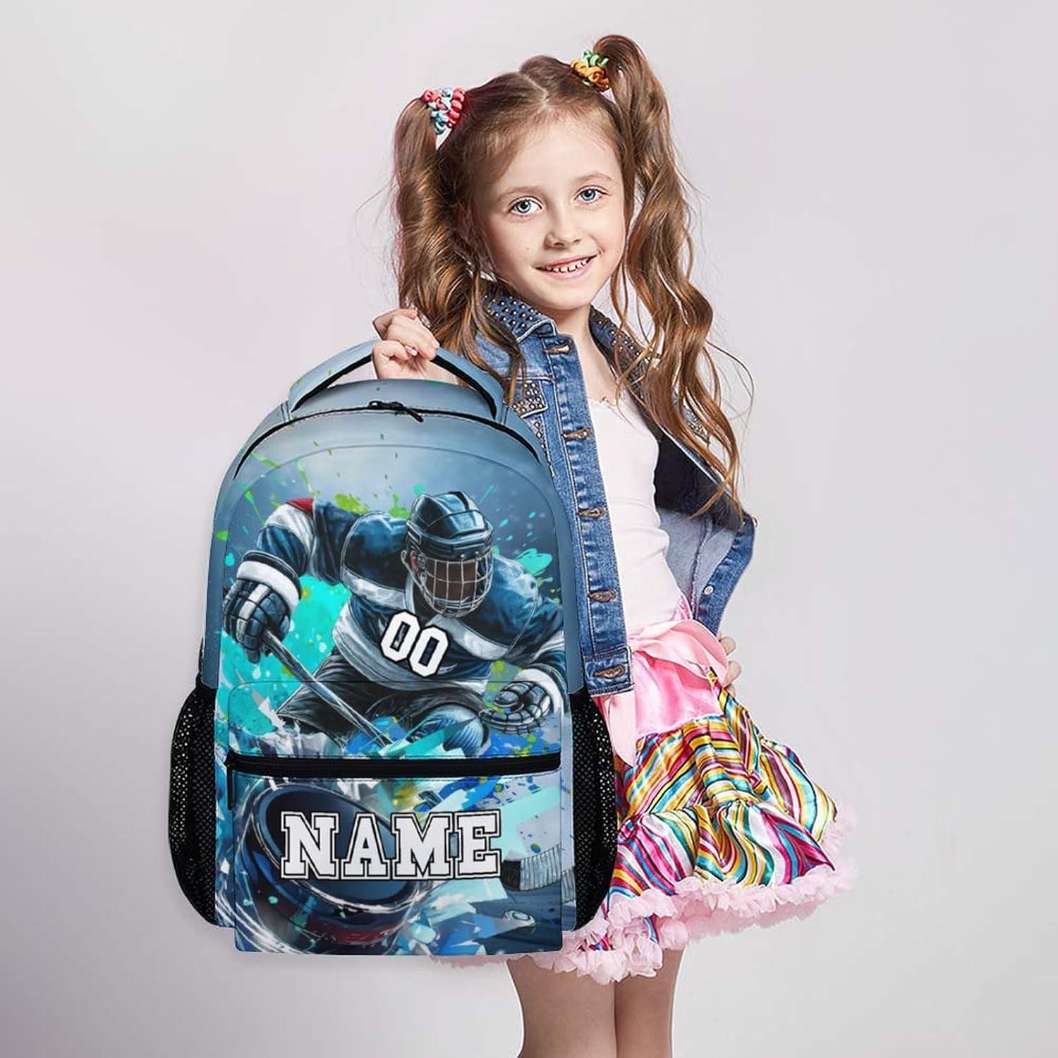 Mochila Deportiva Personalizada Homexzdiy 17" para Niños