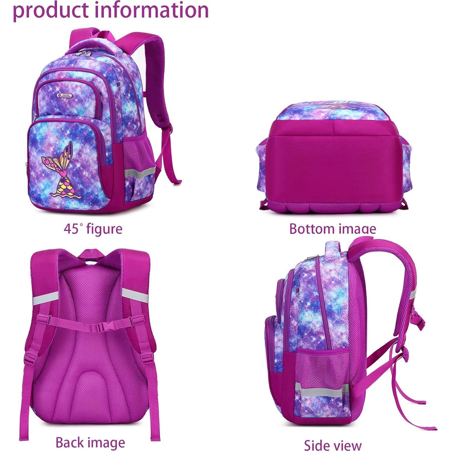 Juego de Mochila Escolar Dinosaurio 3 Piezas con Almuerzo