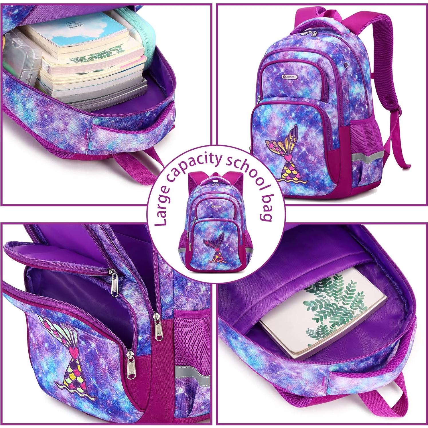 Juego de Mochila Escolar Dinosaurio 3 Piezas con Almuerzo