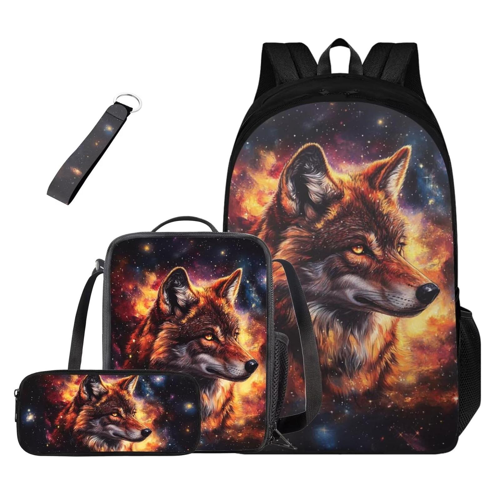 Mochila Escolar 4 en 1 TSOVTHRID con Lonchera Aislada