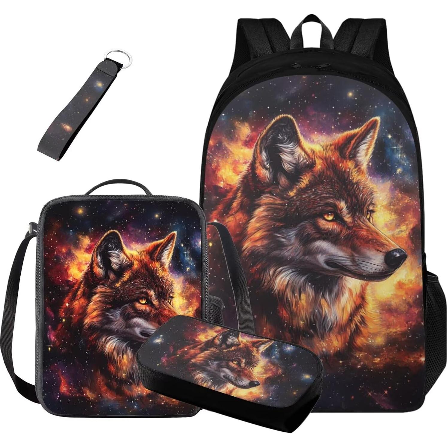 Mochila Escolar 4 en 1 TSOVTHRID con Lonchera Aislada