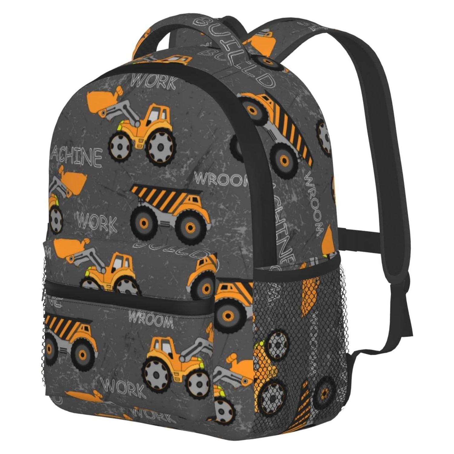 Mochila Infantil Impermeable Camión 34x29x20cm para Niños